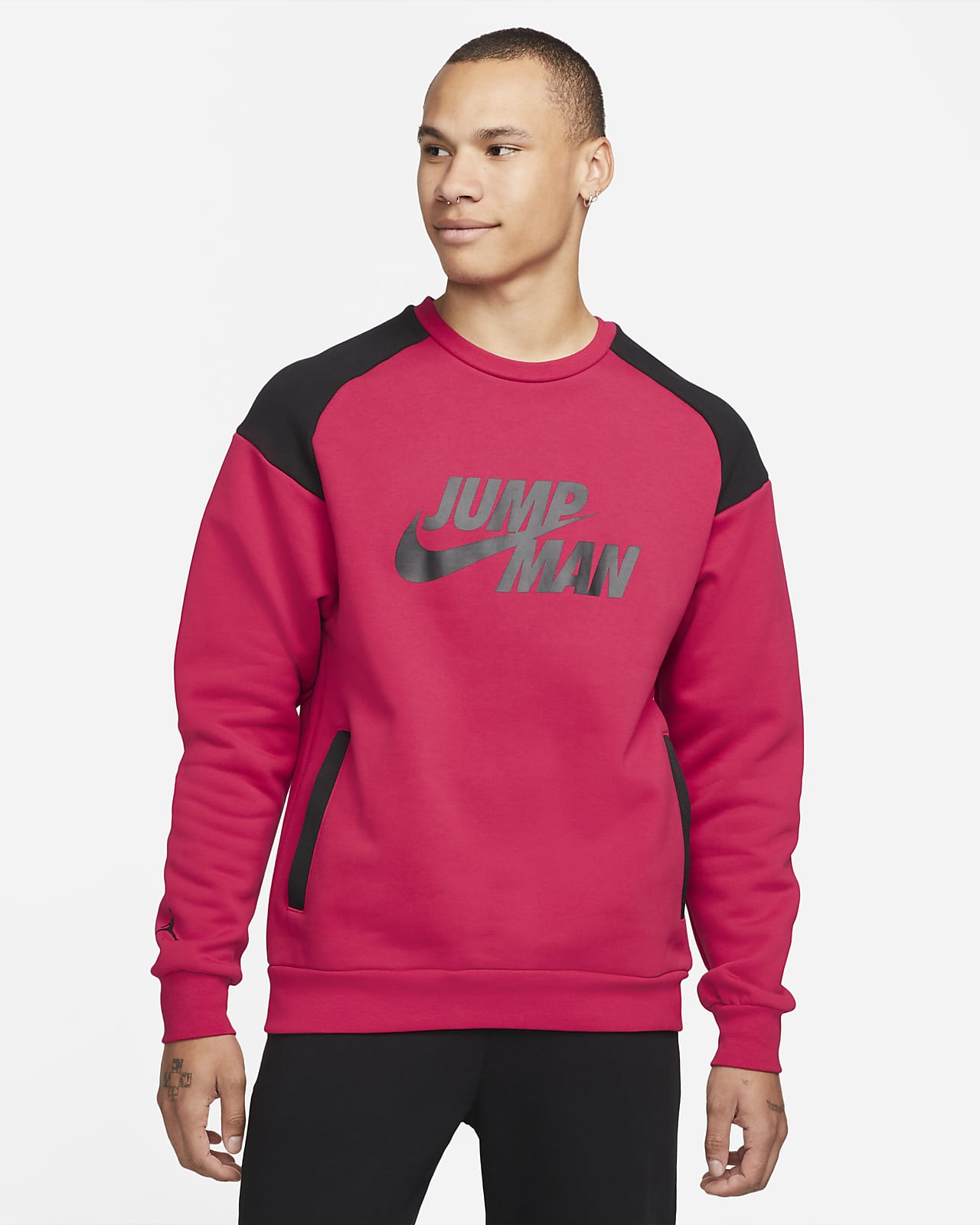 Jordan Jumpman Men's Fleece Crew Sweatshirt