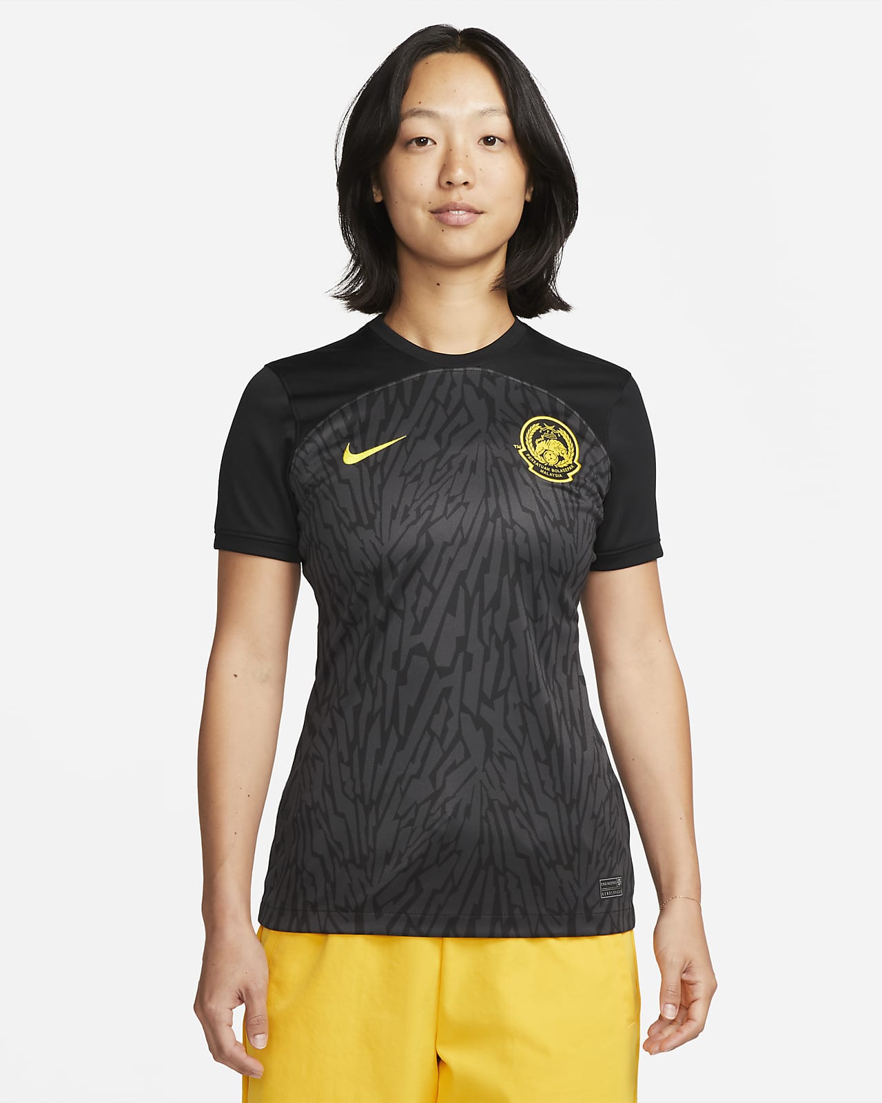 เสื้อแข่งฟุตบอลผู้หญิง Nike Dri-FIT Malaysia 2022/24 Stadium Away
