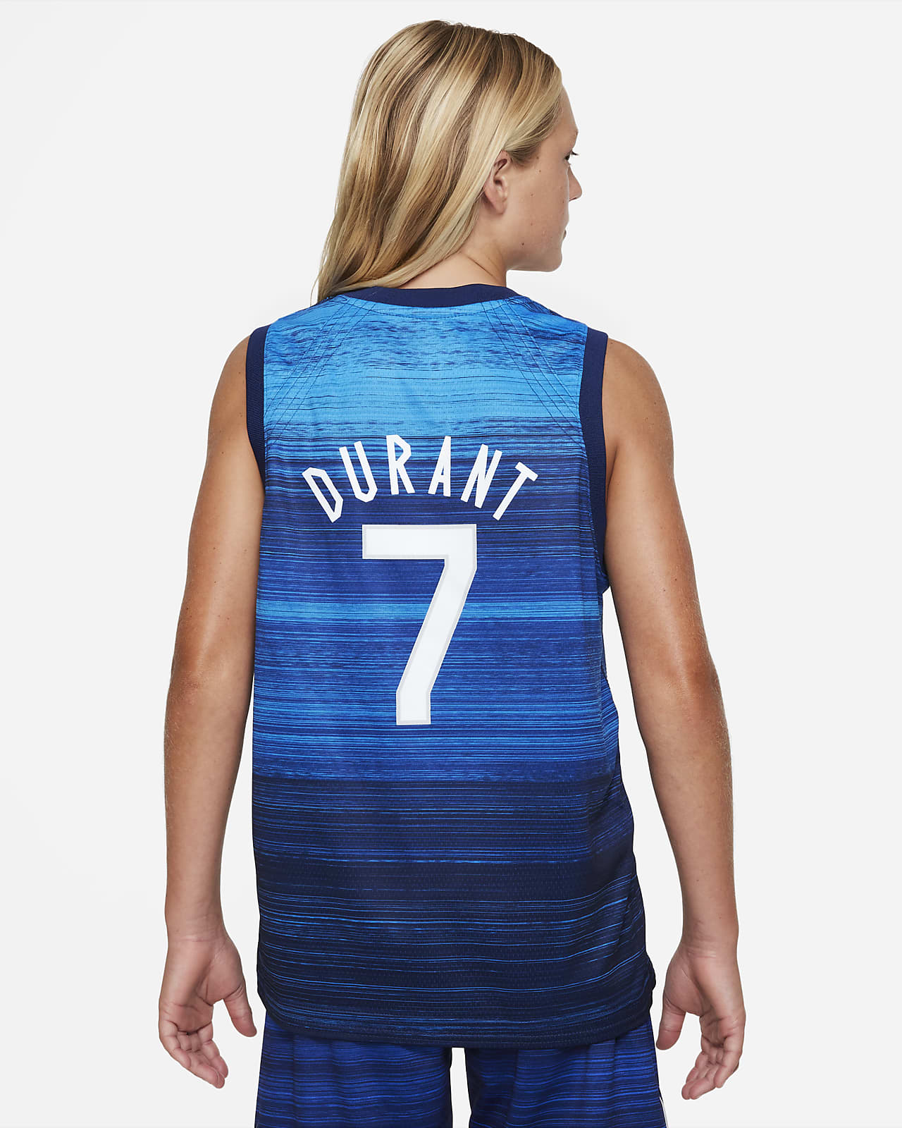Nike Team USA (Kevin Durant) (Home) Older Kids' Nike Basketball Jersey ...