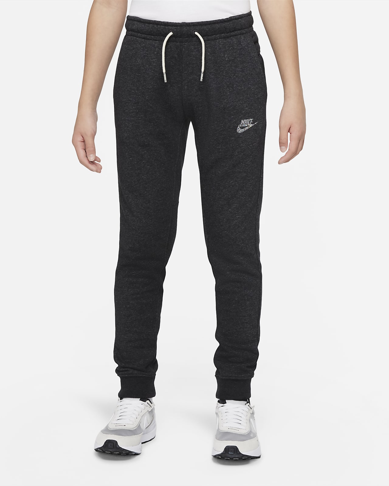 pantaloni nike bianche