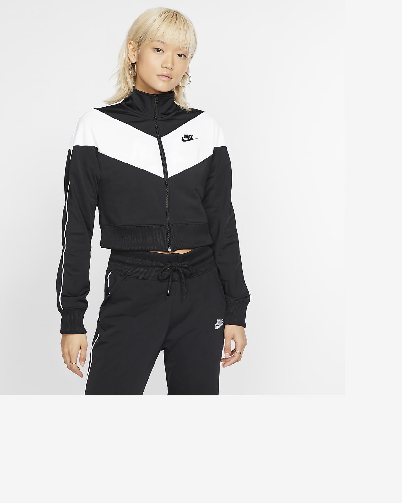 Veste de survêtement Nike Sportswear Heritage pour Femme. Nike FR