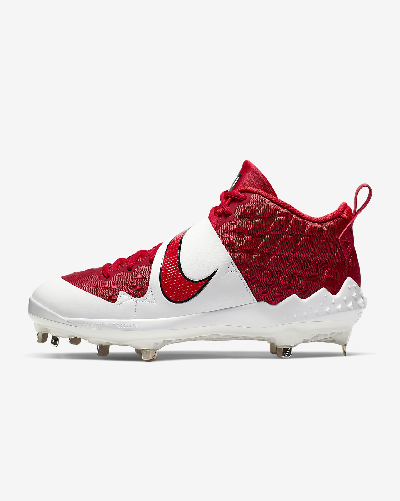 mike trout cleats red