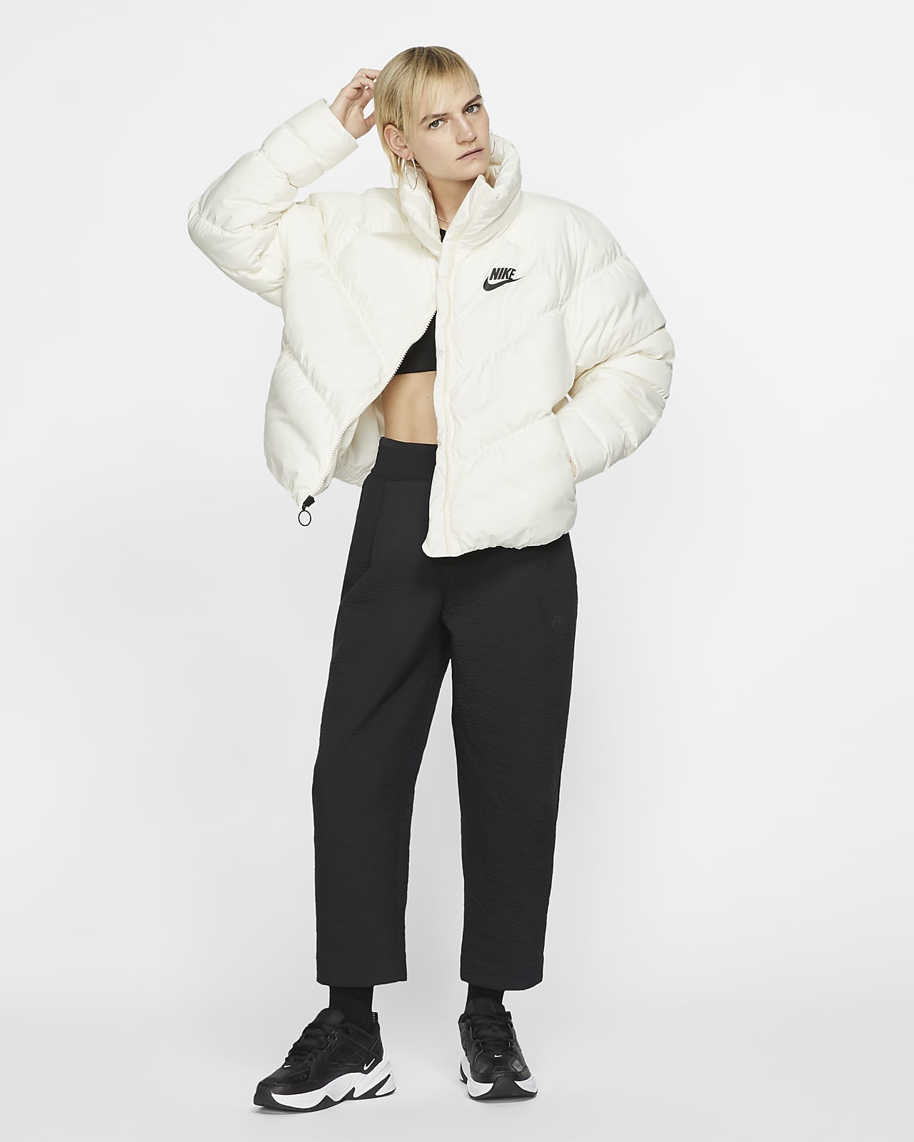 nike synthetic fill puffer jacket