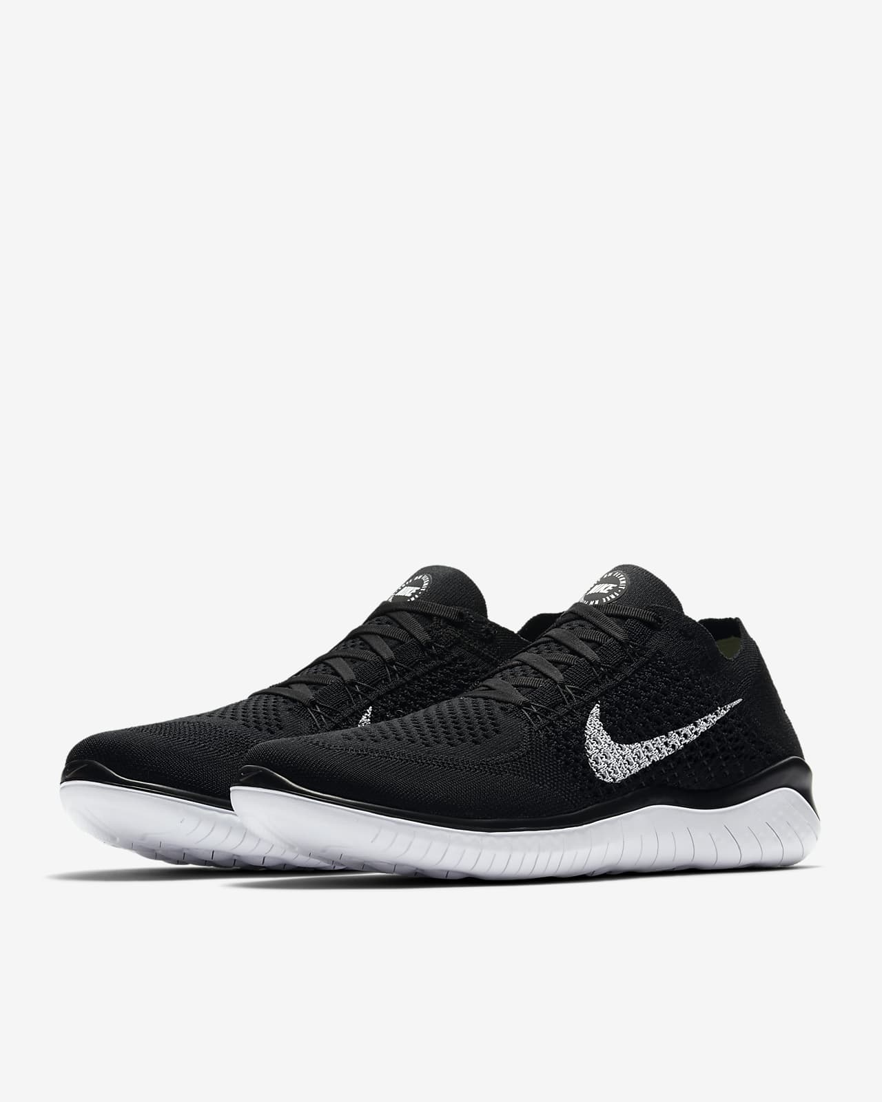 Nike Free RN Flyknit 2018 Men's Running Shoes ريشيو