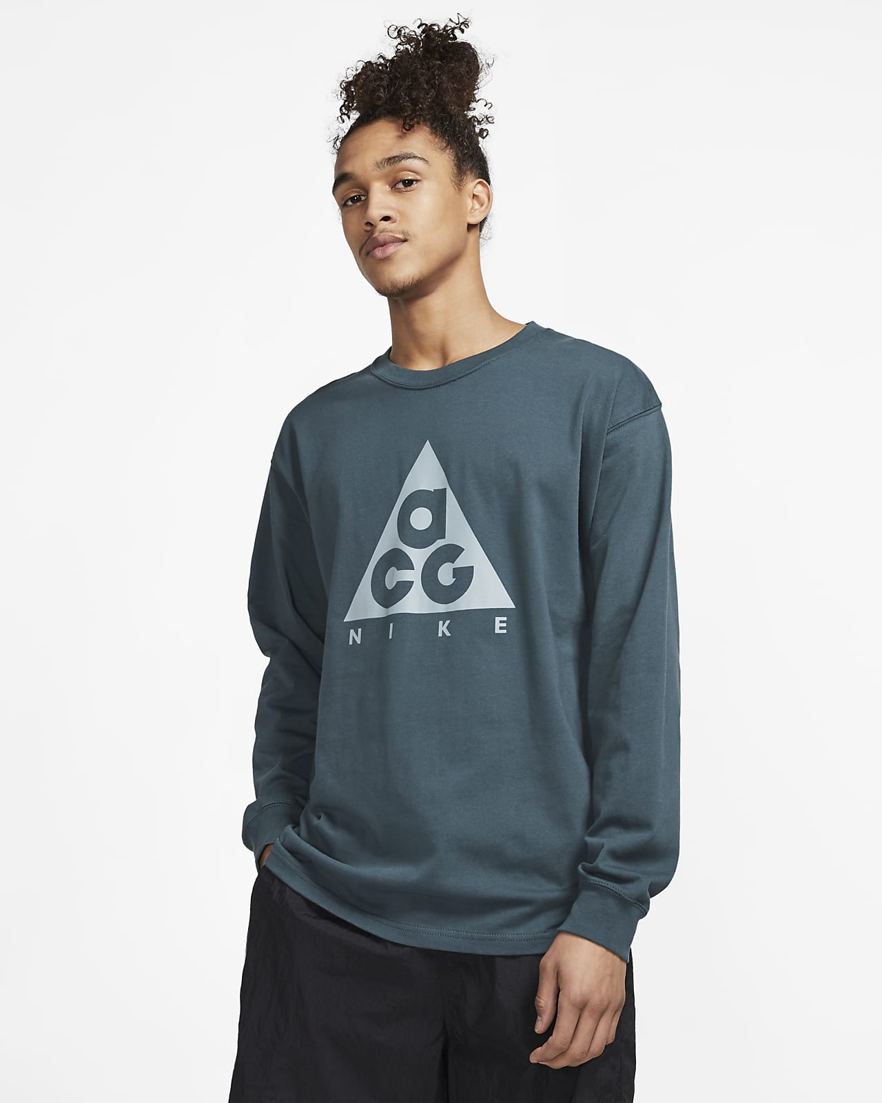 Nike ACG Men's Long Sleeve T Shirt. Nike AT Nike ACG Men's All over Print Crew Sweatshirt. Nike AT