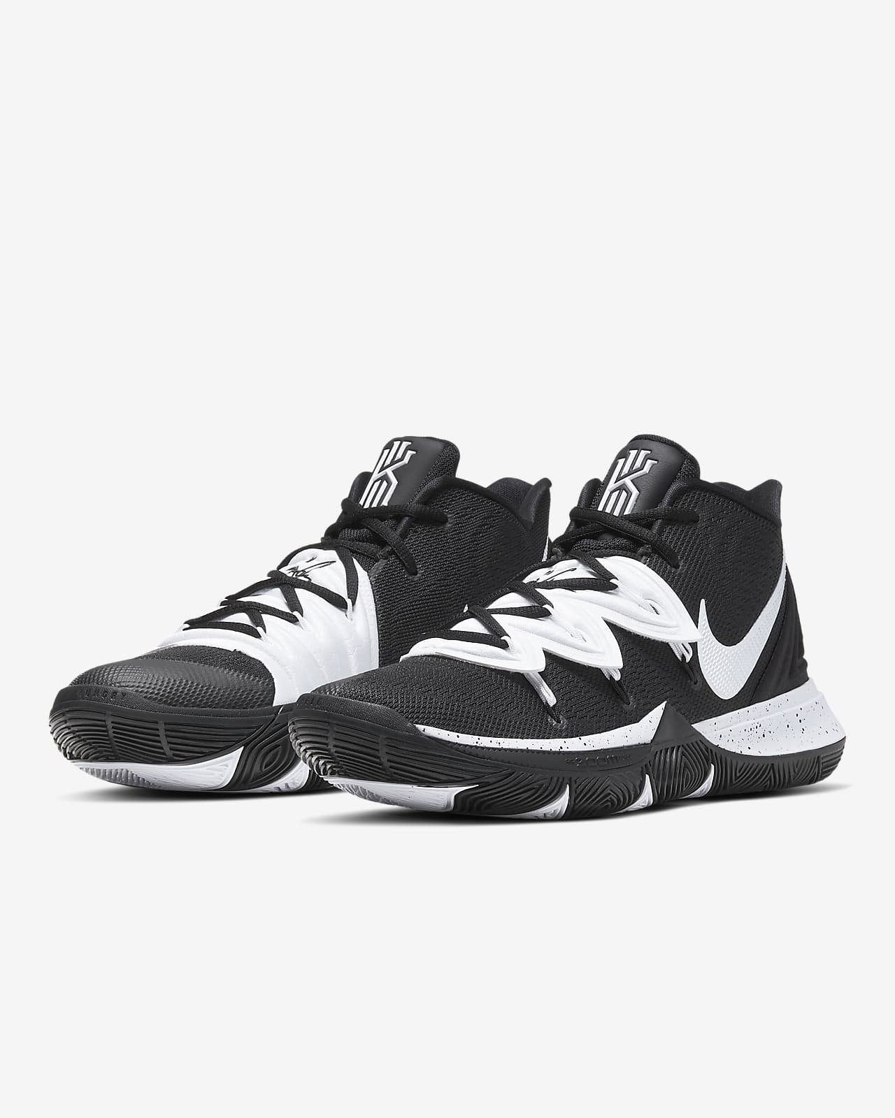 Nike Kyrie 5 Black Red Men 's Basketball Shoes Irving Sneakers