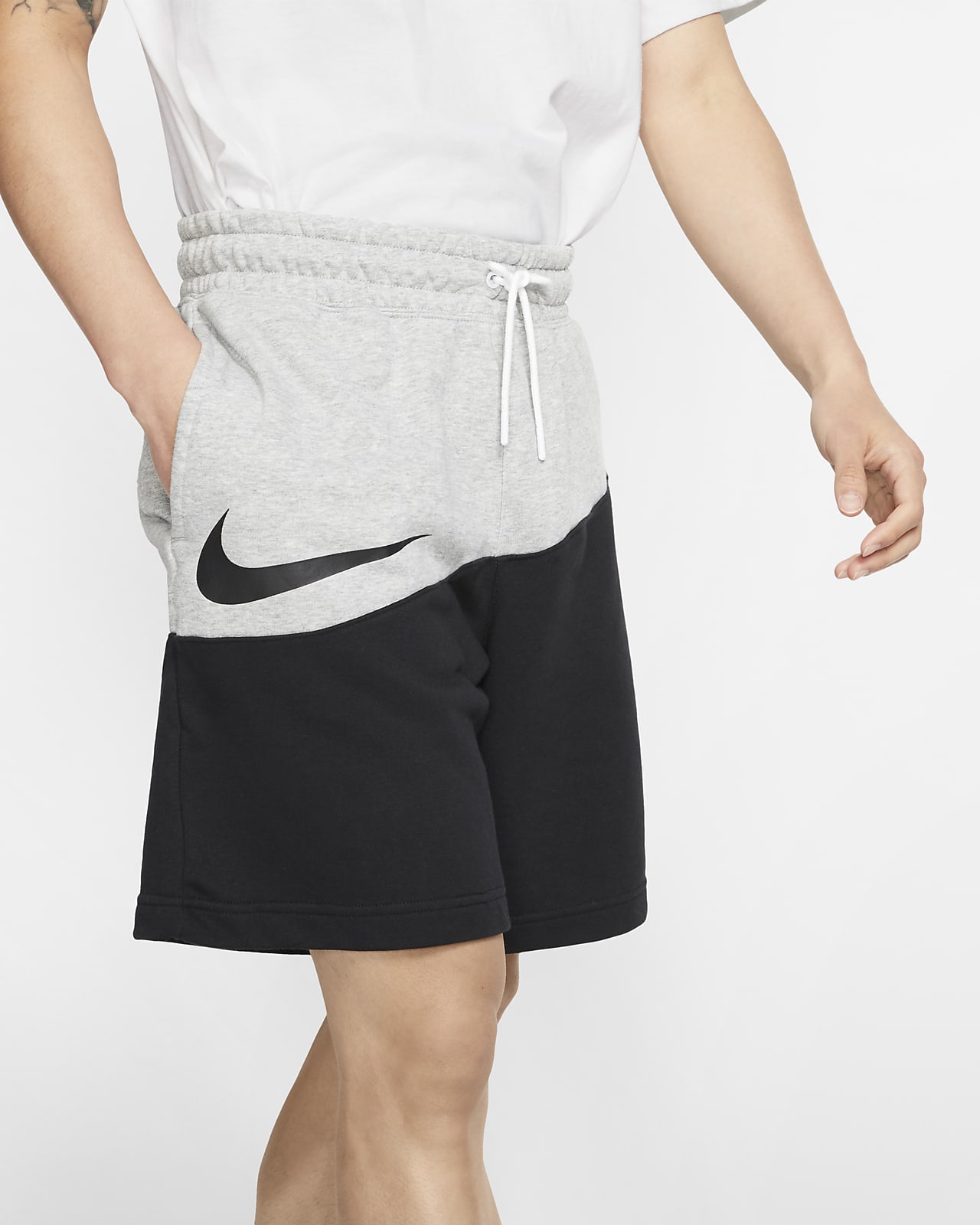 nike french terry shorts mens