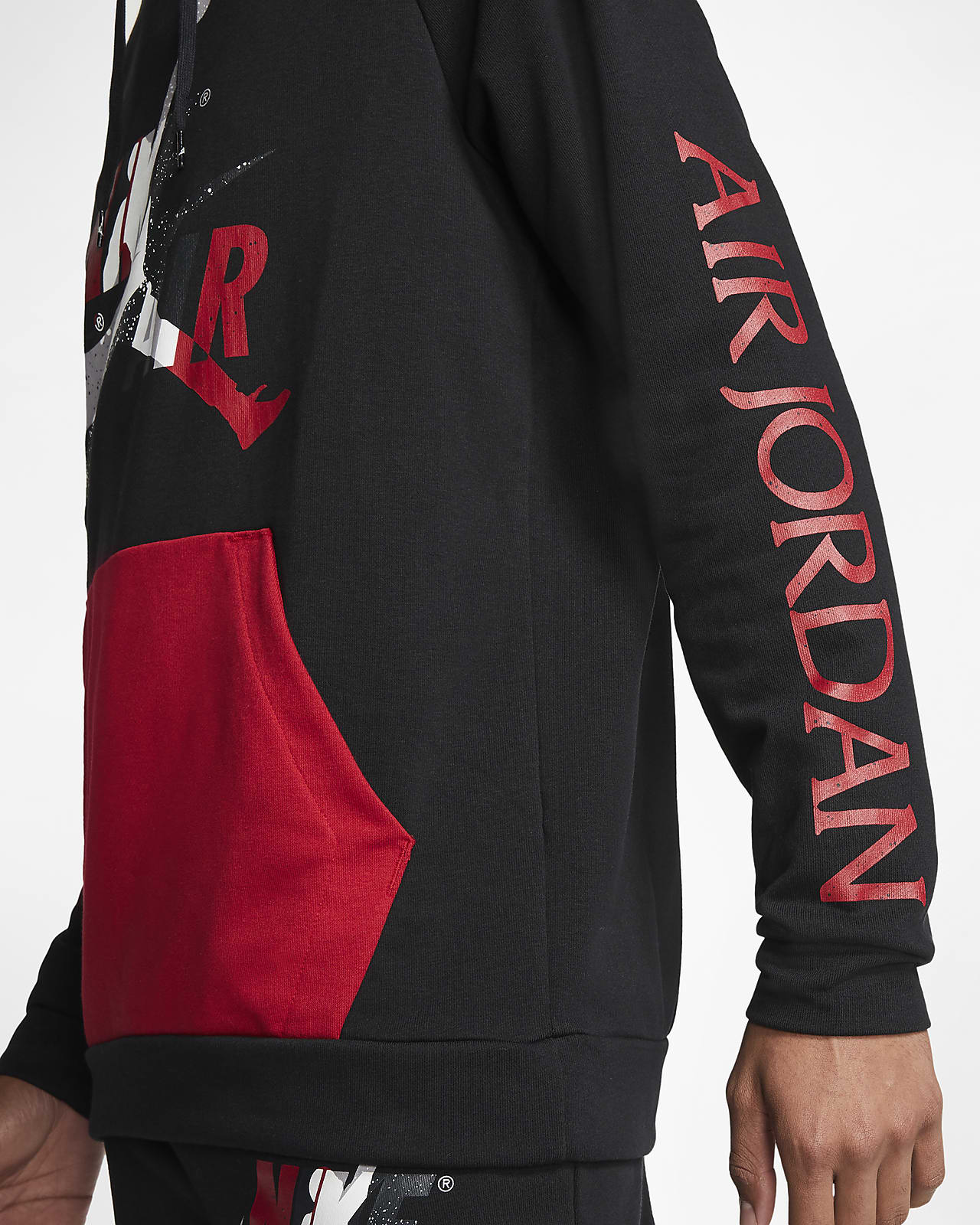 Pull rouge 2024 nike jordan