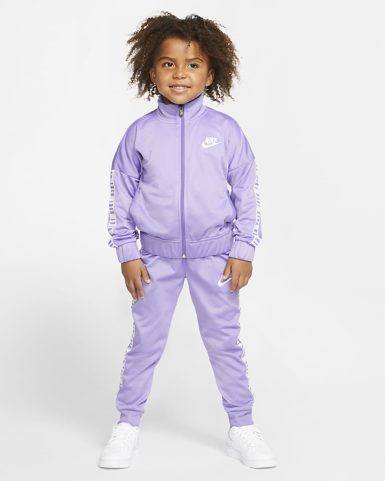 lilac nike tracksuit