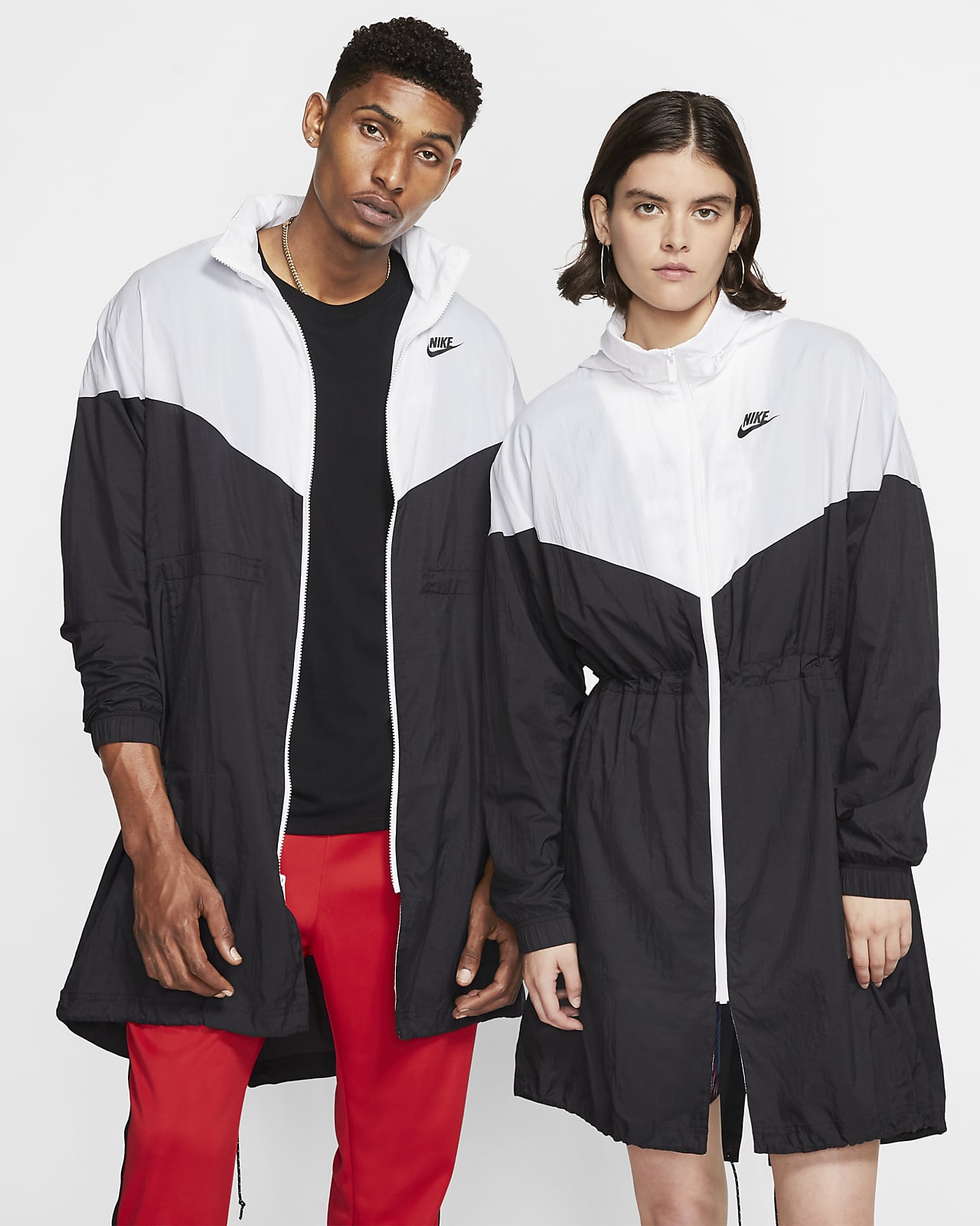 Nike Sportswear Windrunner jakke. Nike NO Black Windrunner Jakker og vester. Nike NO