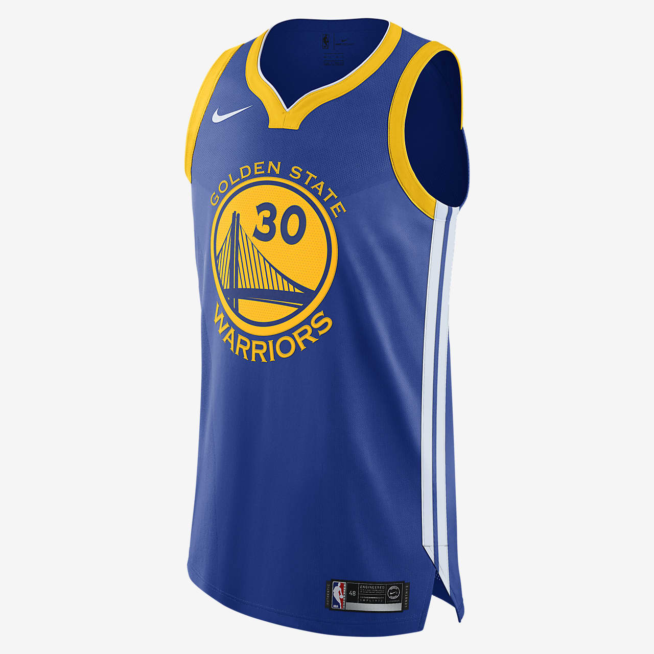 Stephen Curry Warriors Icon Edition Nike NBA Authentic Jersey