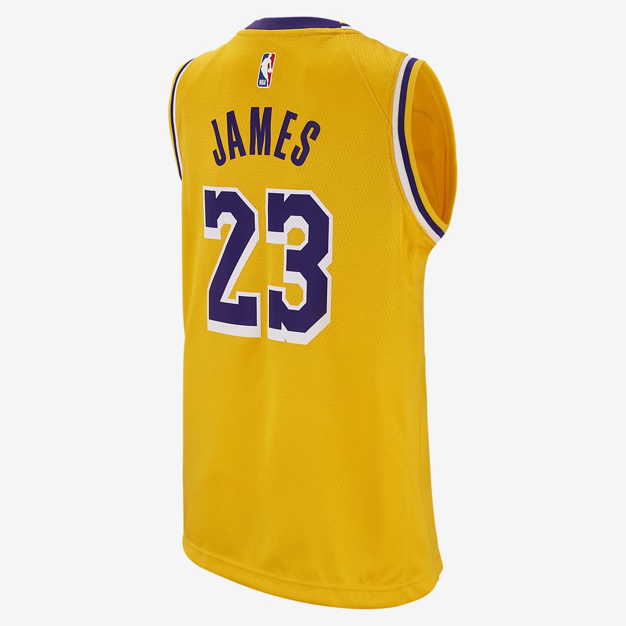 Camiseta Nike NBA para niños talla grande LeBron James Icon Edition  Swingman (Los Angeles Lakers). Nike.com