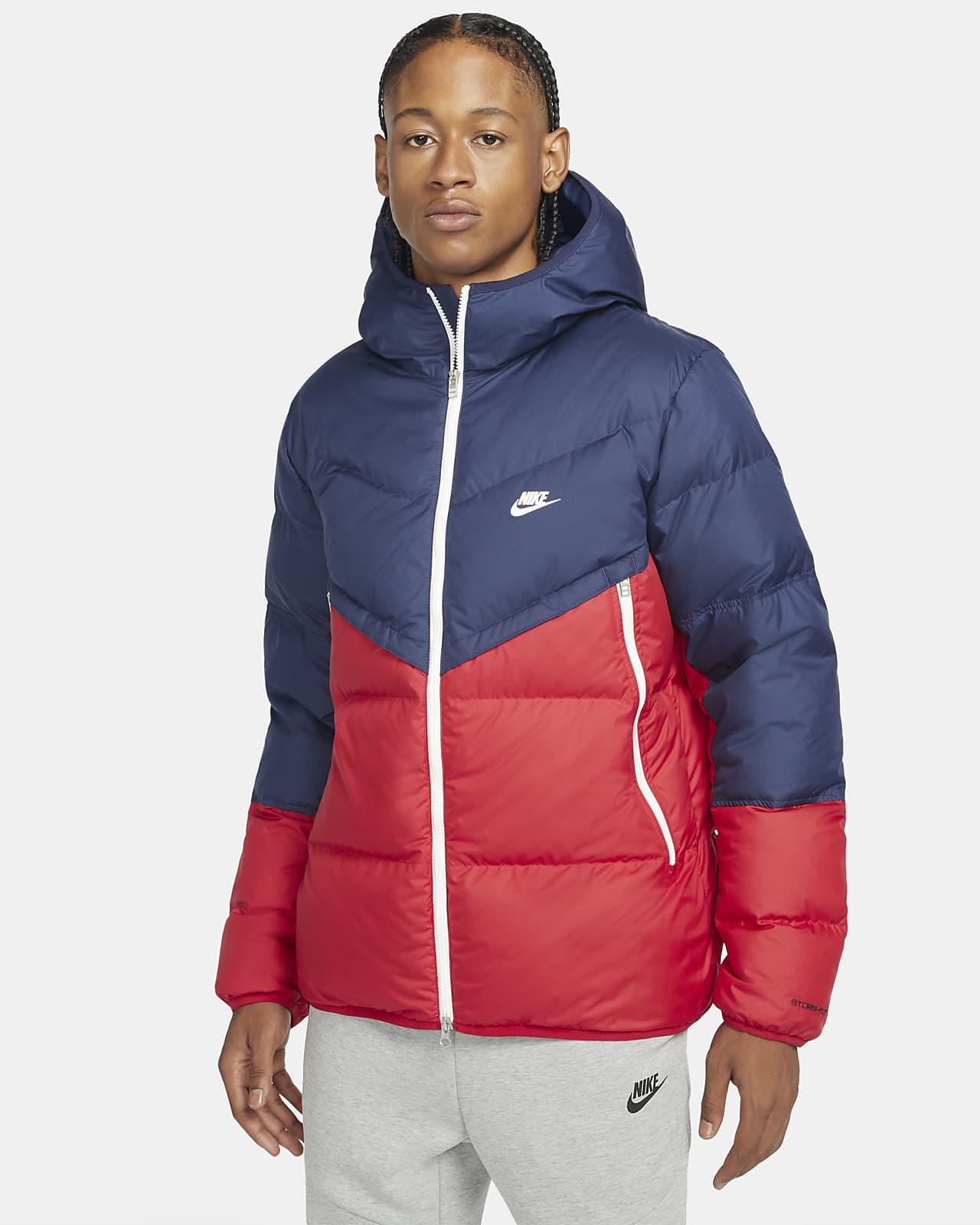 nike colorblock windrunner