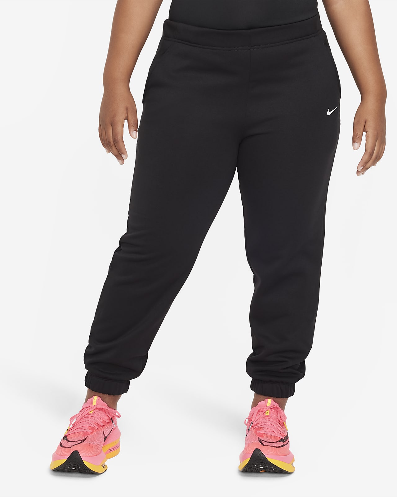 Nike Therma-FIT Big Kids' (Girls') Cuffed Pants (Extended Size