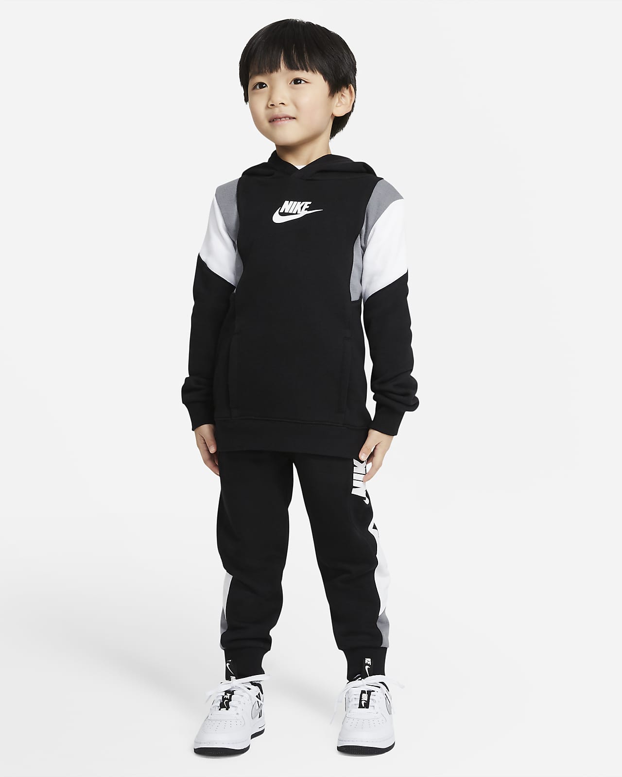toddler black pullover hoodie