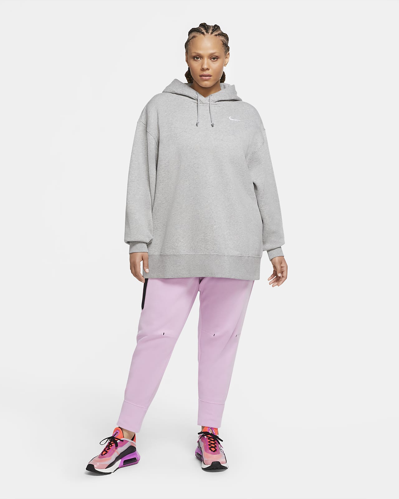 plus size nike pullover