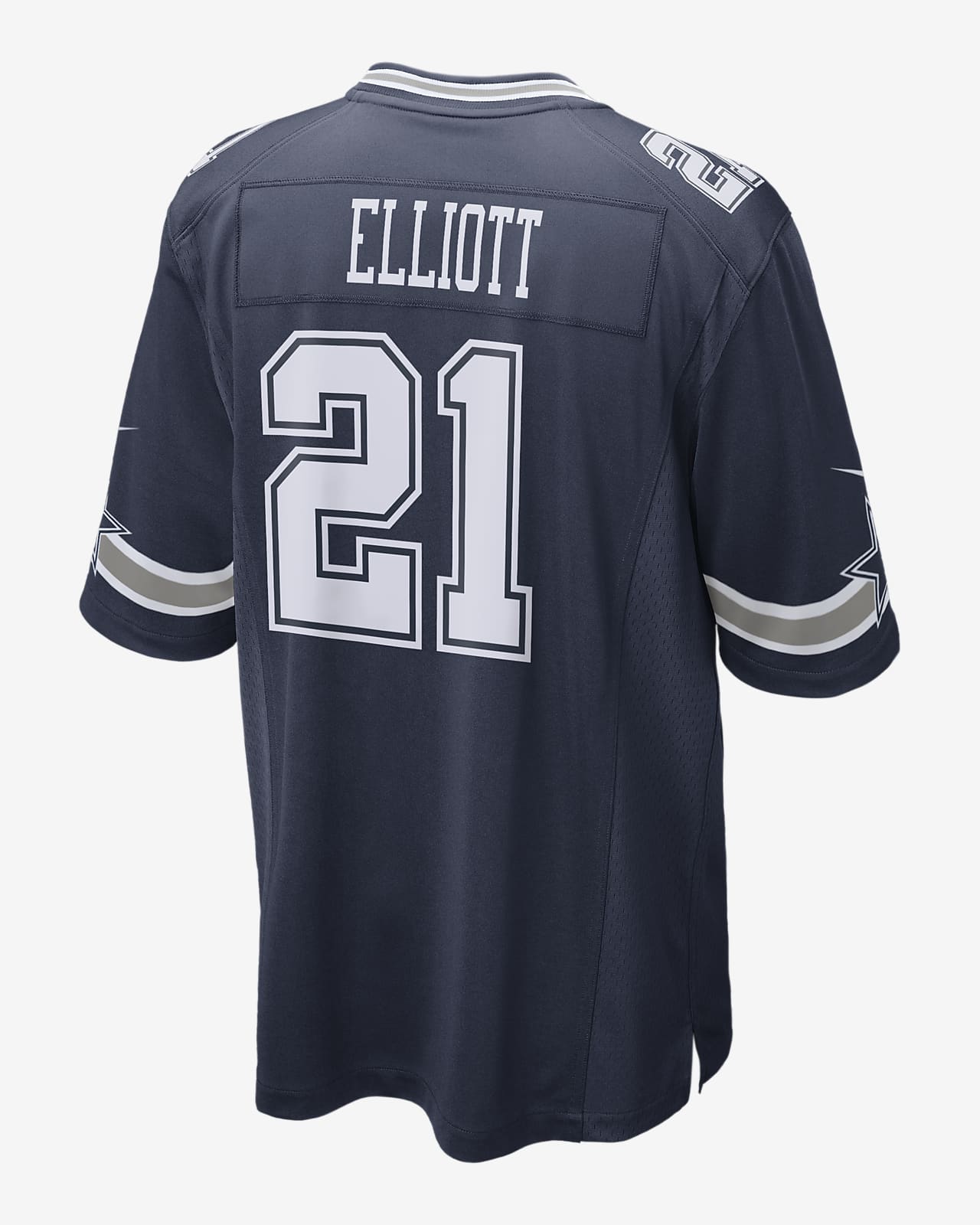 Nike Dallas Cowboys No21 Ezekiel Elliott Olive/USA Flag Women's Stitched NFL Limited 2017 Salute to Service Jersey