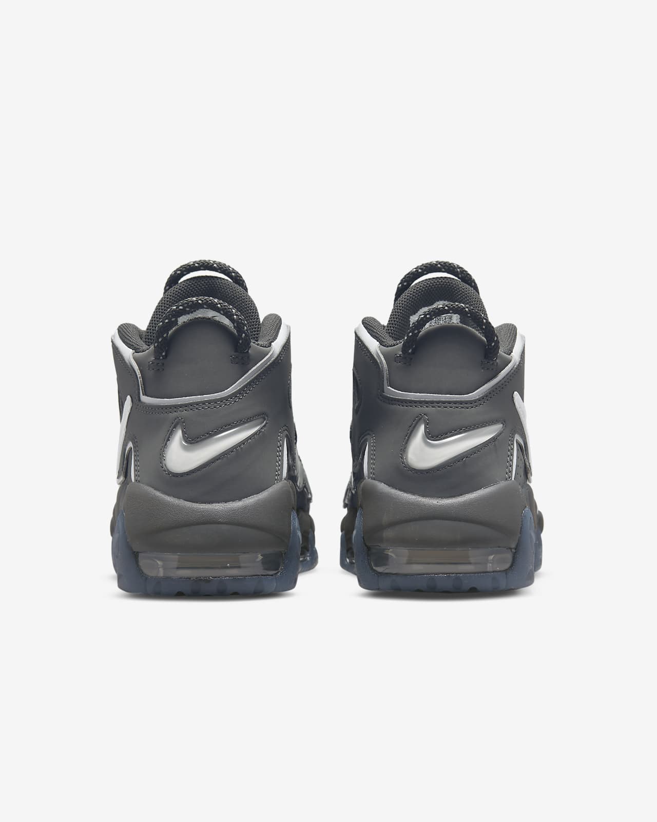 black nikes with air on the side