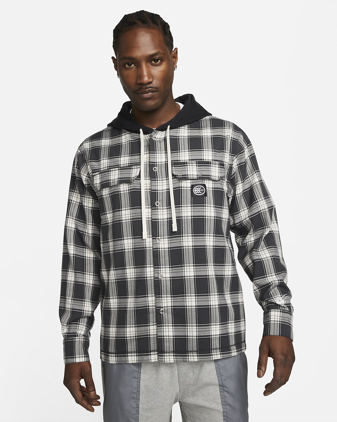 Kevin Durant Men's Hooded Basketball Flannel