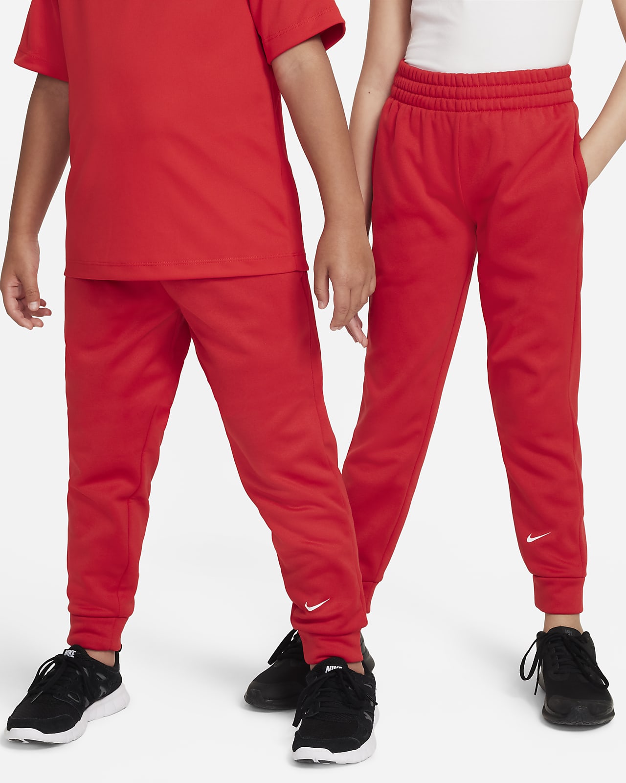 Nike Multi Big Kids' Therma-FIT Open-Hem Training Pants (Extended