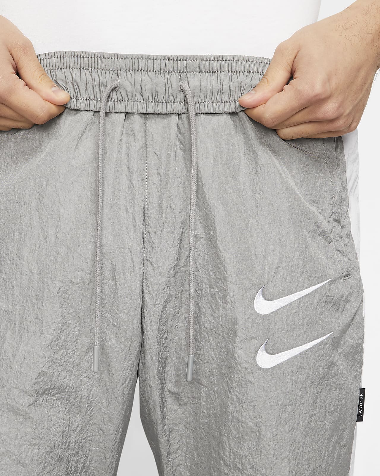 nike sportswear swoosh men's woven pants