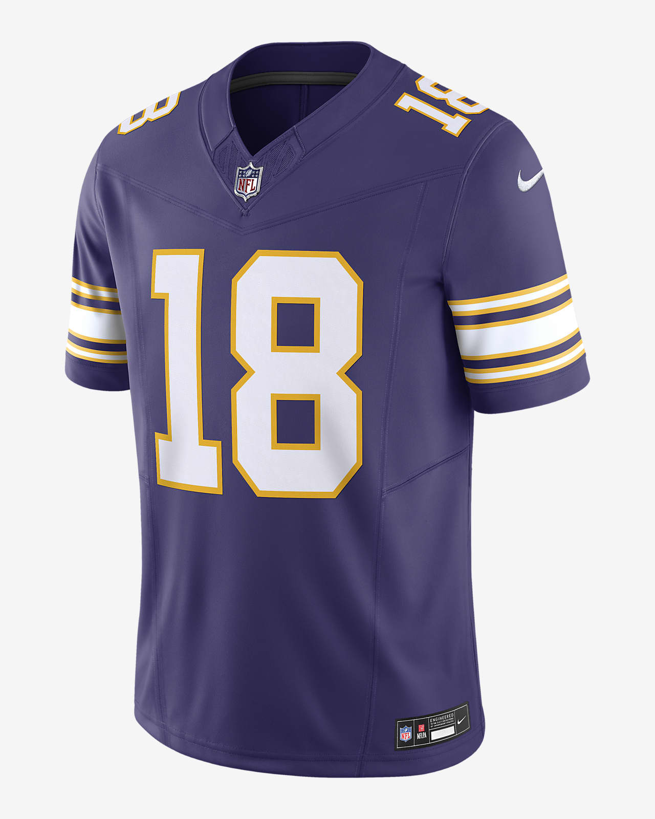 Jersey de fútbol americano Nike Dri-FIT de la NFL Limited para hombre Justin Jefferson Minnesota Vikings