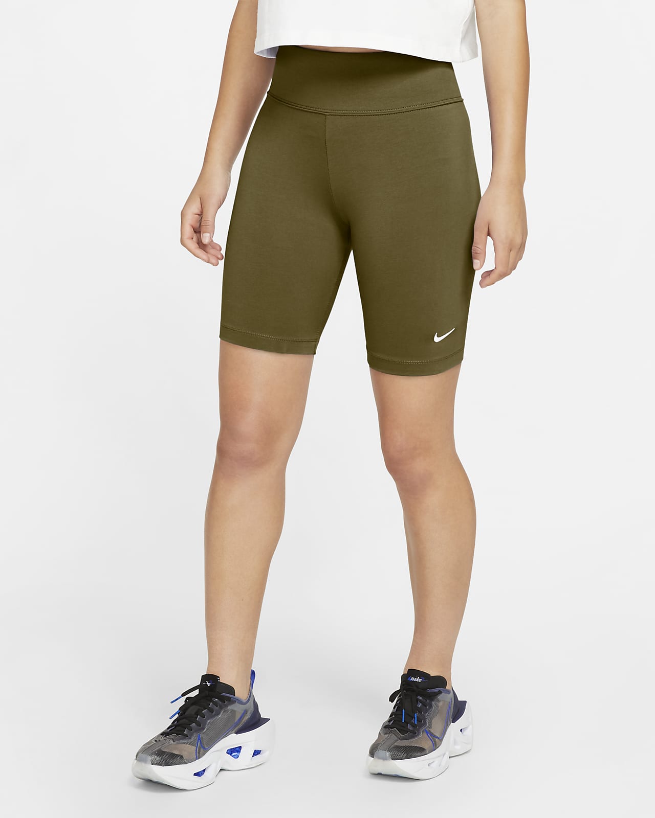 nike sportswear women's tortoise pack bike shorts
