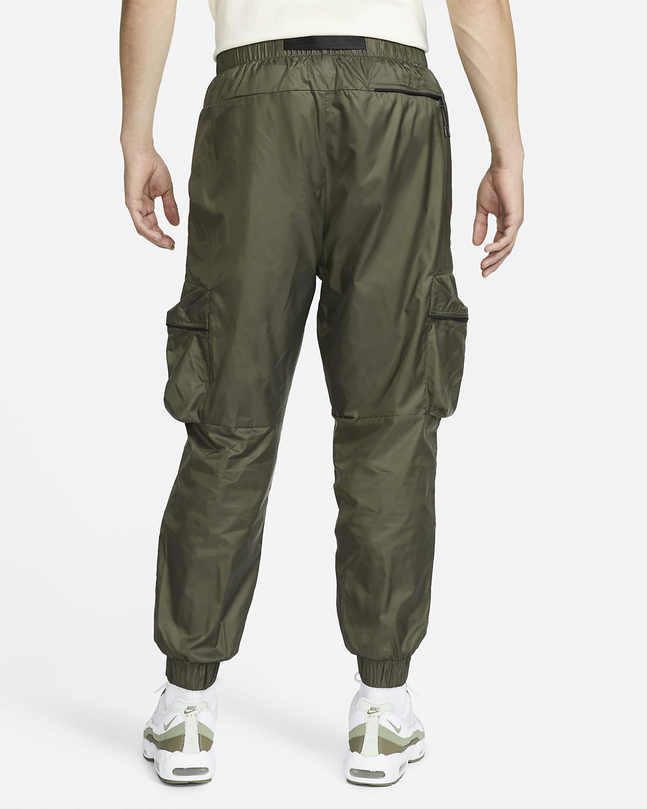 Nike black woven cheap tech pack cargo pants