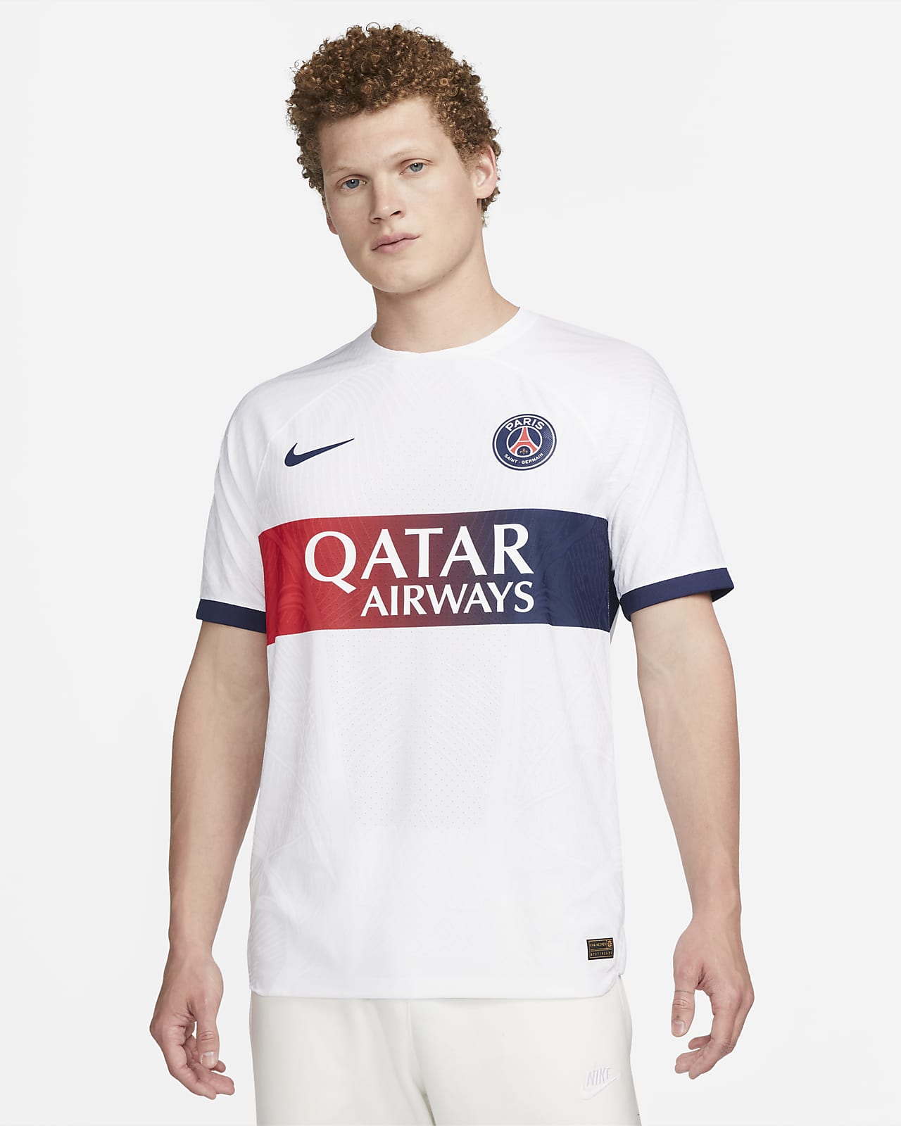 Camisola de futebol Nike Dri-FIT ADV do equipamento alternativo Match Paris Saint-Germain 2023/24 para homem