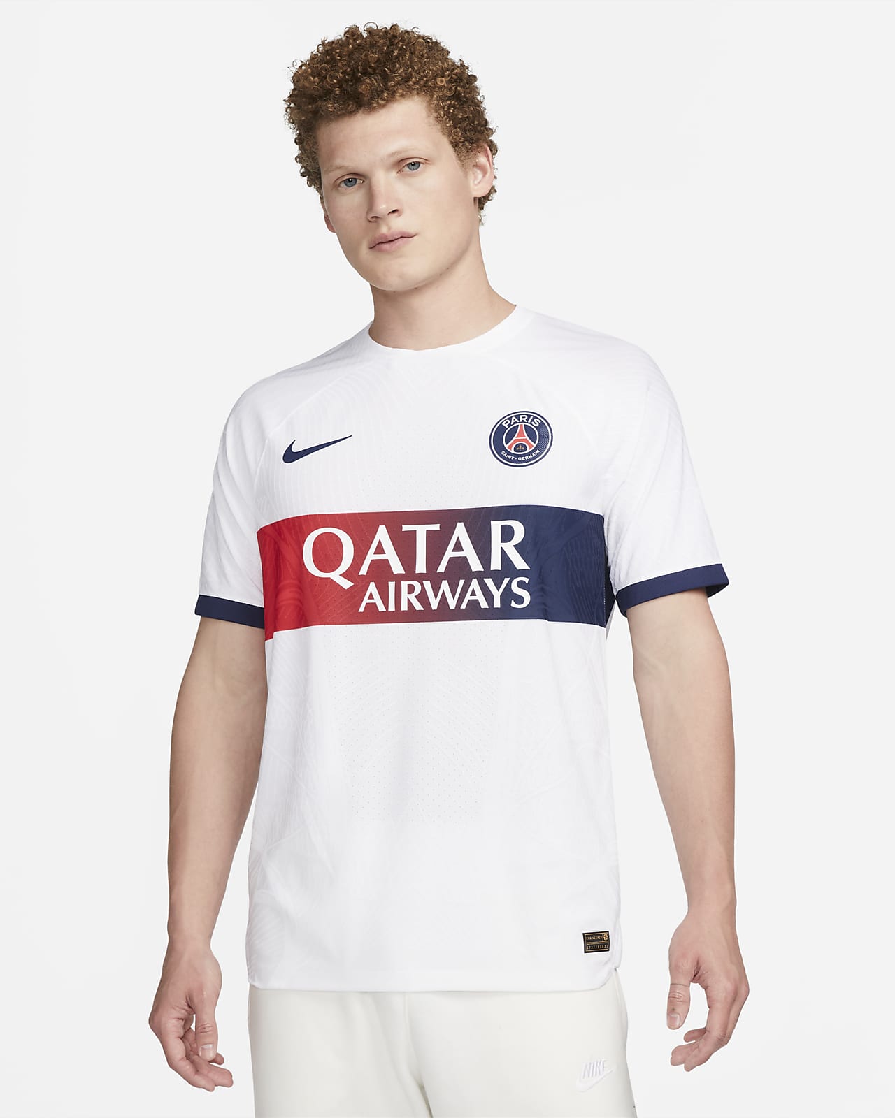 Paris Saint-Germain 202324 Match Away Mens Nike Dri-FIT ADV Football Shirt.  Nike FI