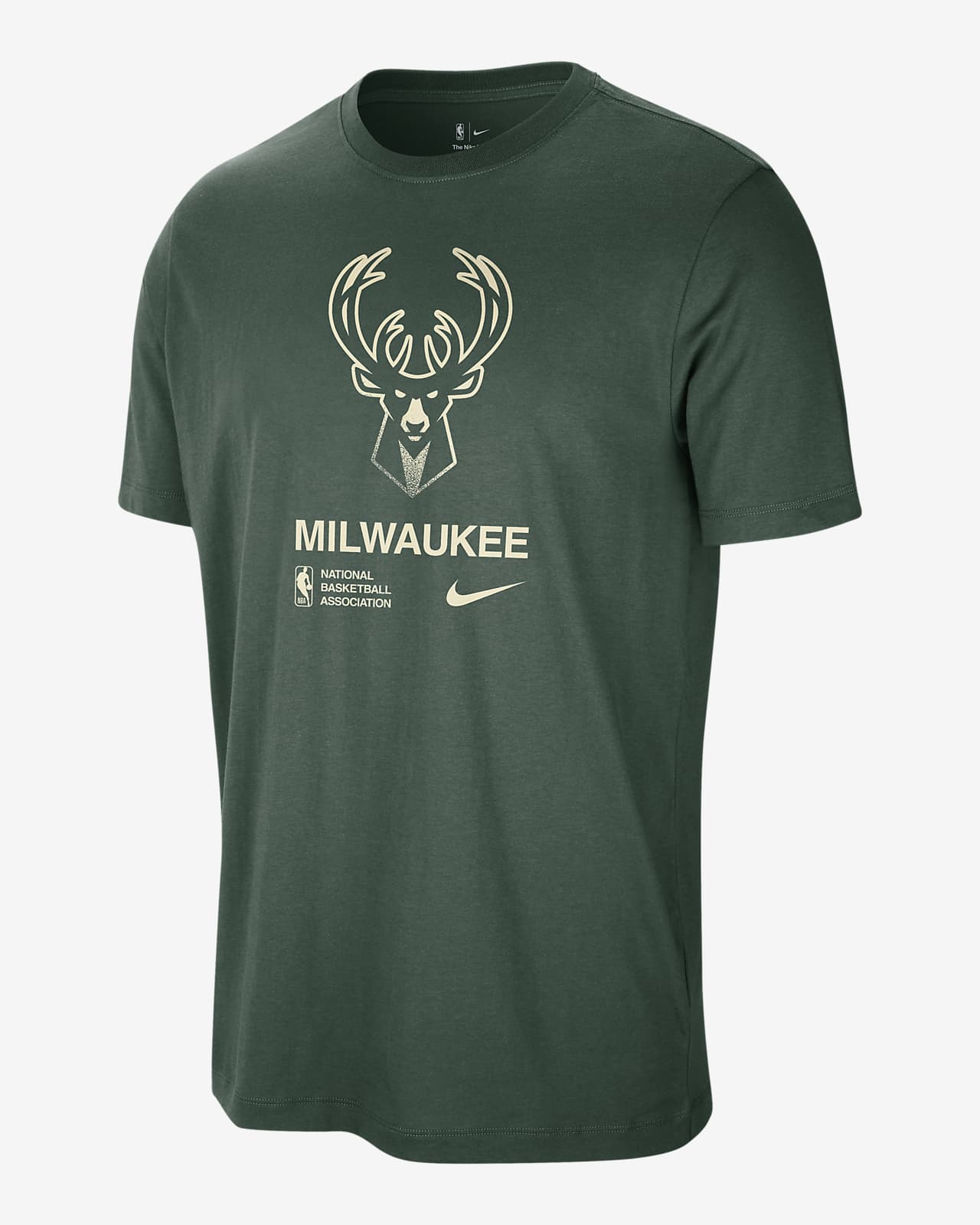 Milwaukee Bucks Courtside Men's Nike NBA T-Shirt