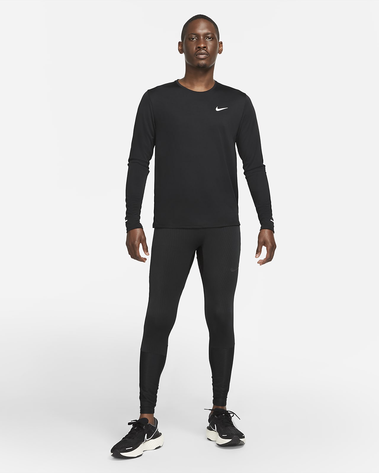 Playera de running de manga larga para hombre Nike Dri-FIT Miler . Nike MX