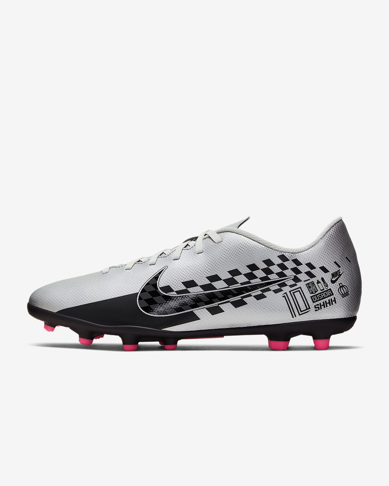Nike Mercurial Vapor 13 Club Neymar Jr. MG fotballsko til Nike Tiempo Legend 8 Club MG fotballsko for flere underlag