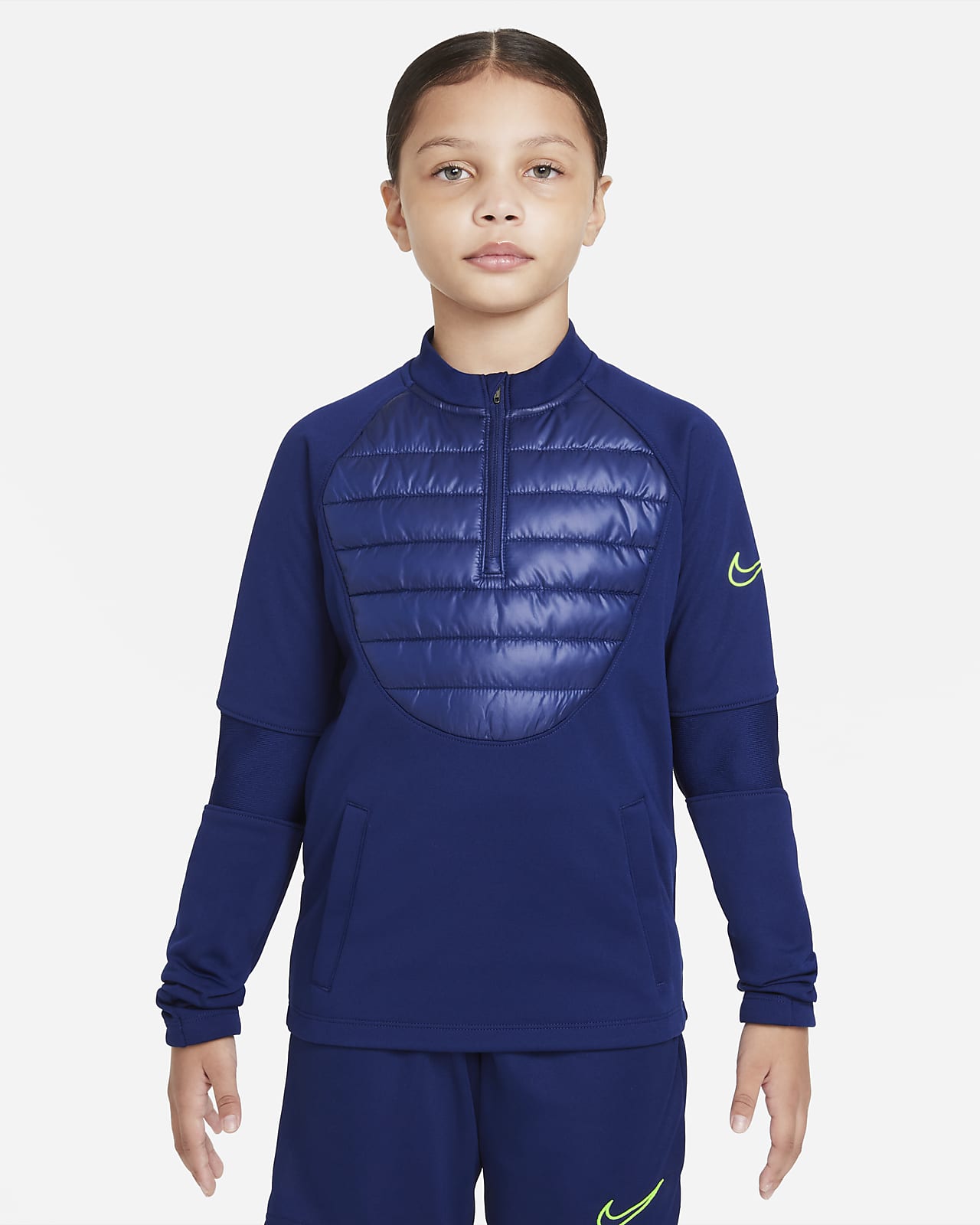 Treningowa koszulka piłkarska dla dużych dzieci Nike Therma-FIT Academy Winter Warrior