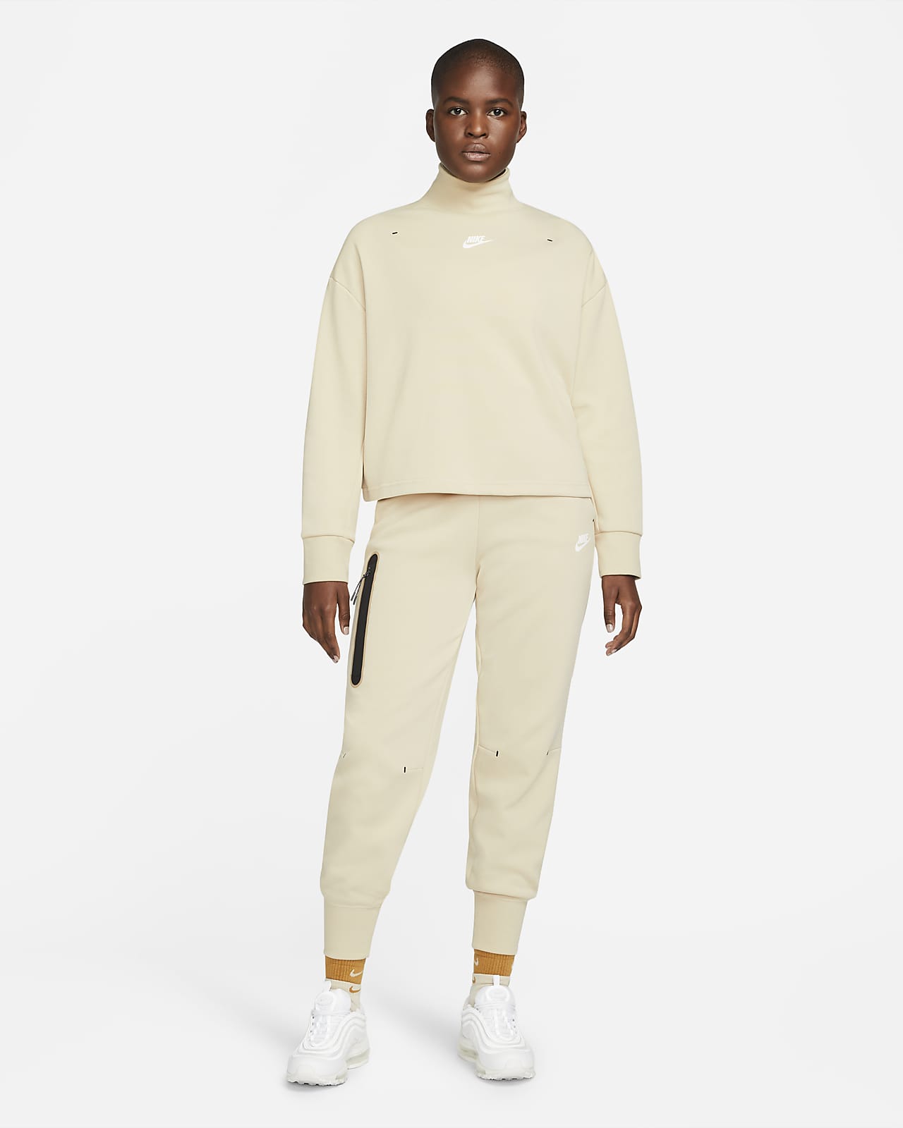 Nike Sportswear Tech Fleece Jersey de cuello alto - Mujer. Nike ES