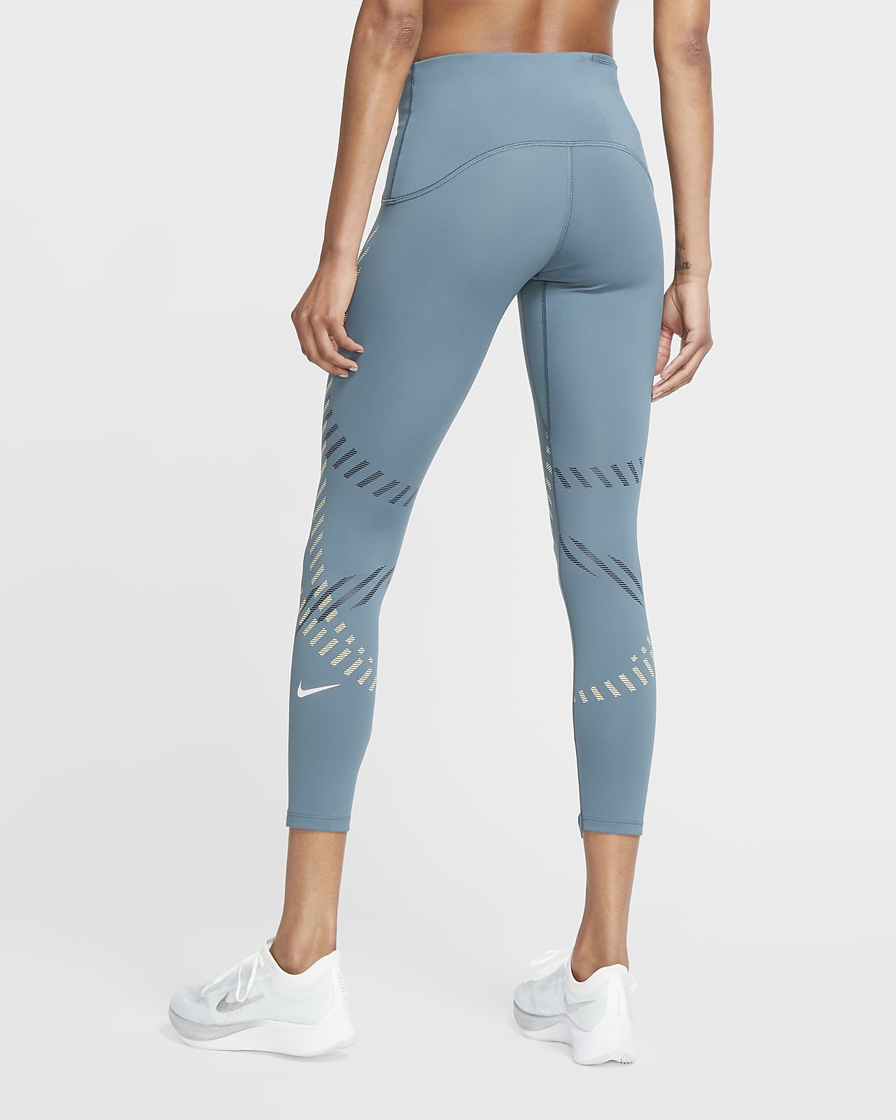 nike blue running leggings
