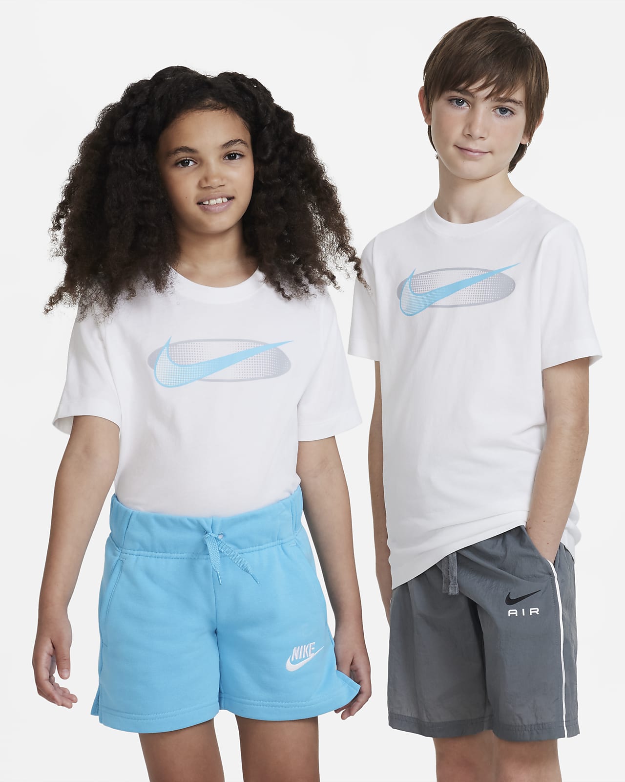 T-shirt Nike Sportswear Rouge Clair pour Enfant – AR5254-618