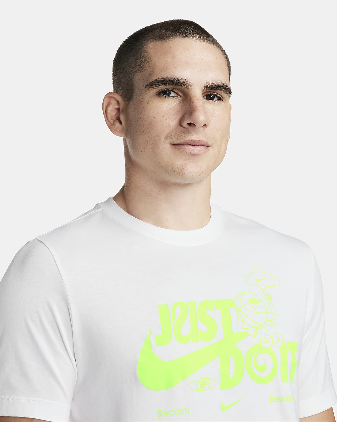 Nike center sales swoosh t shirt