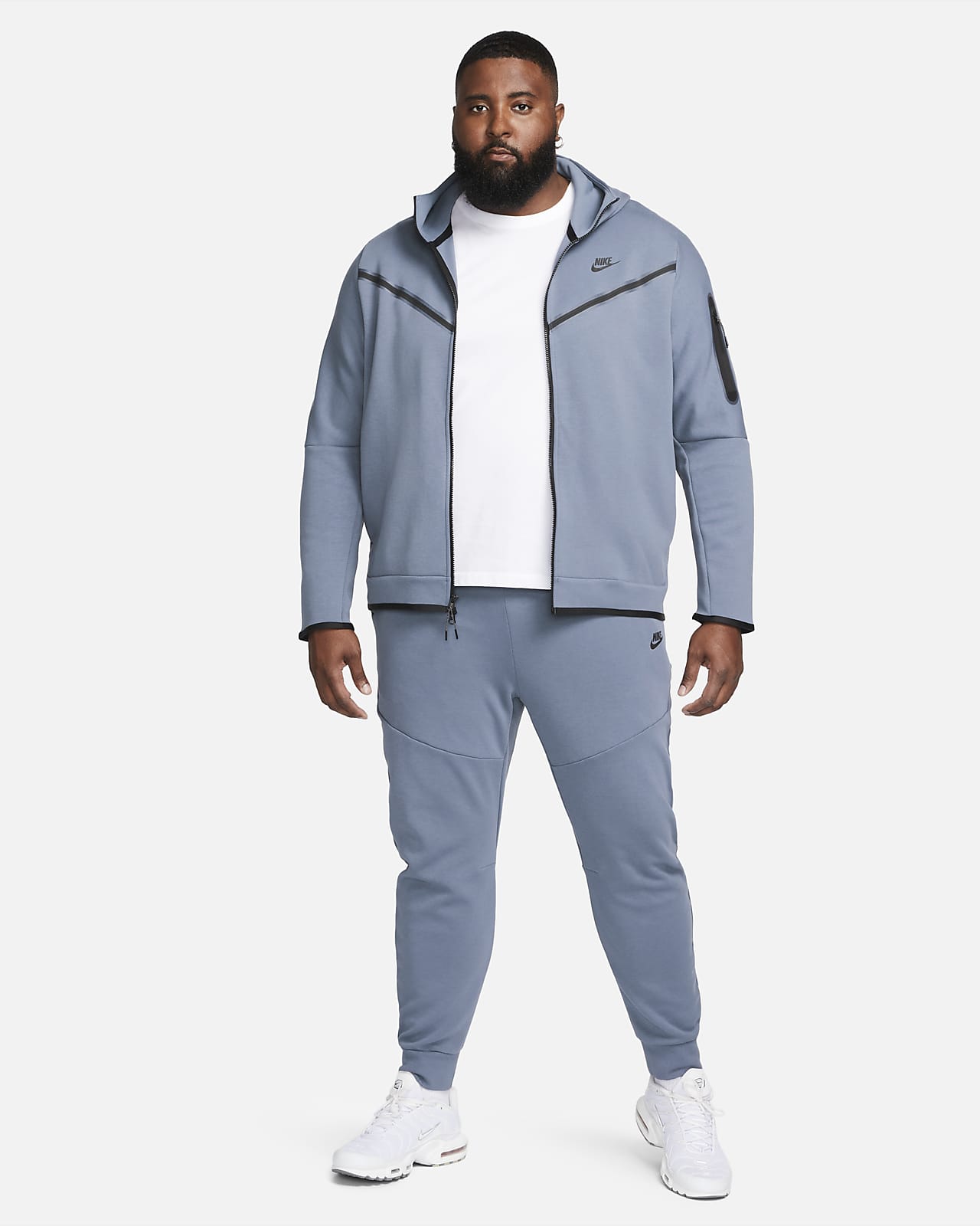 Nike Sportswear Tech Fleece Men's Full-Zip Hoodie. Nike AE