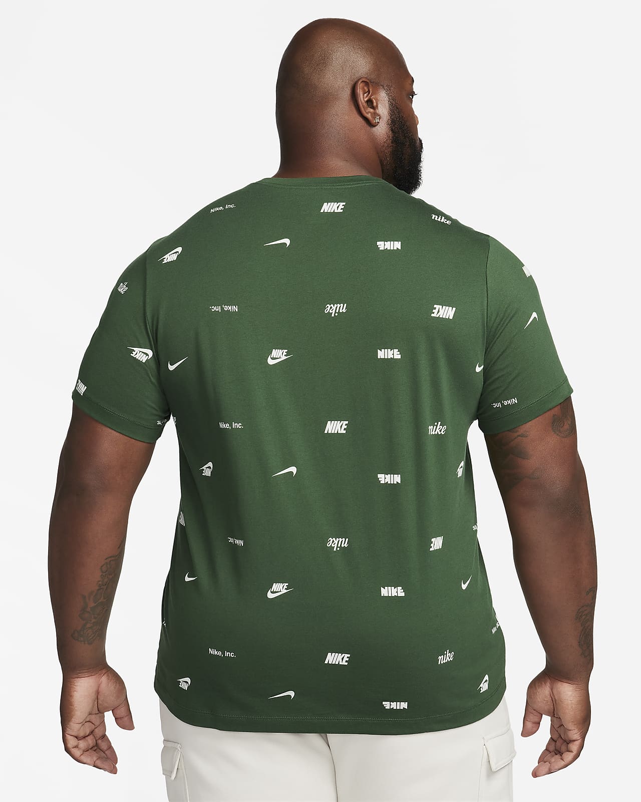 Nike Club Men's Allover Print T-Shirt