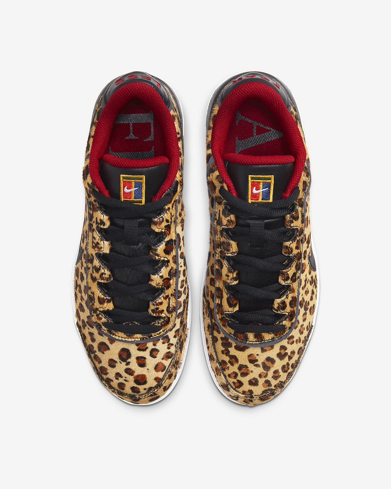 nike leopard tennis court shoes