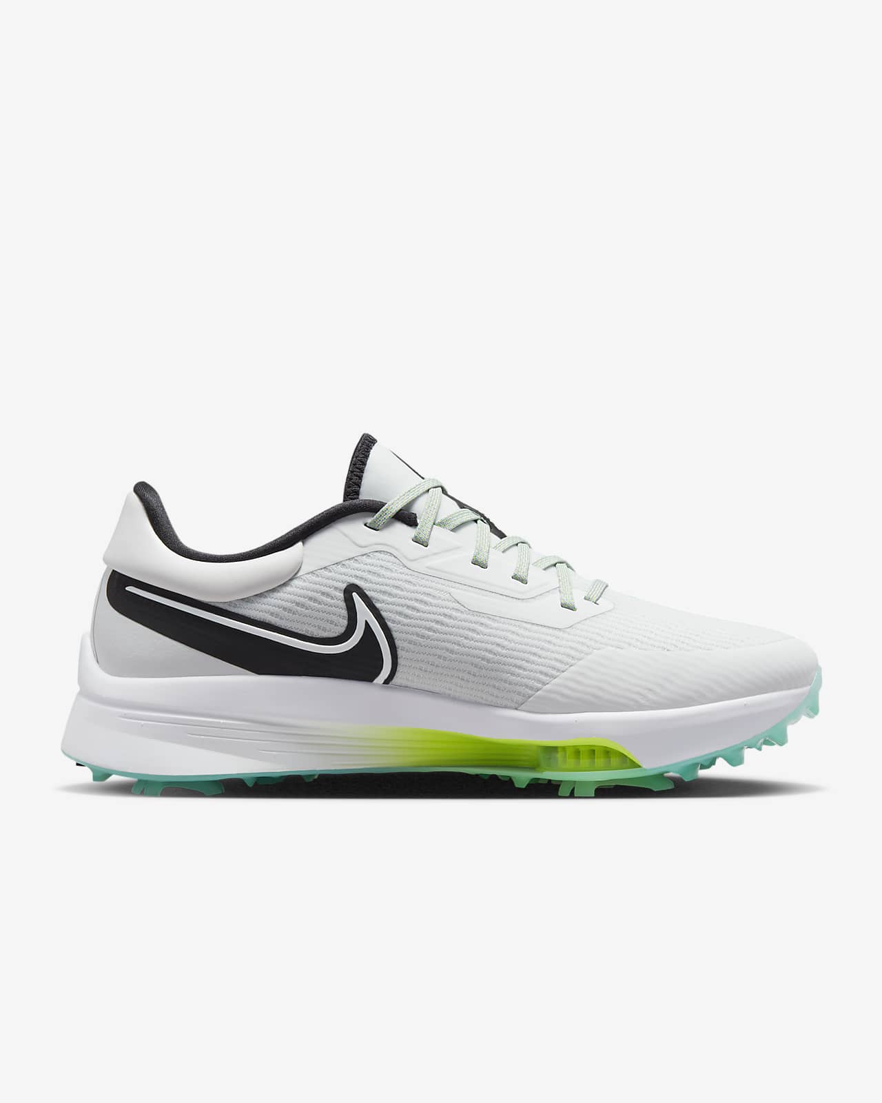 Nike Air Jordan 1 Low Golf Shoes White/Black/Phantom/Volt