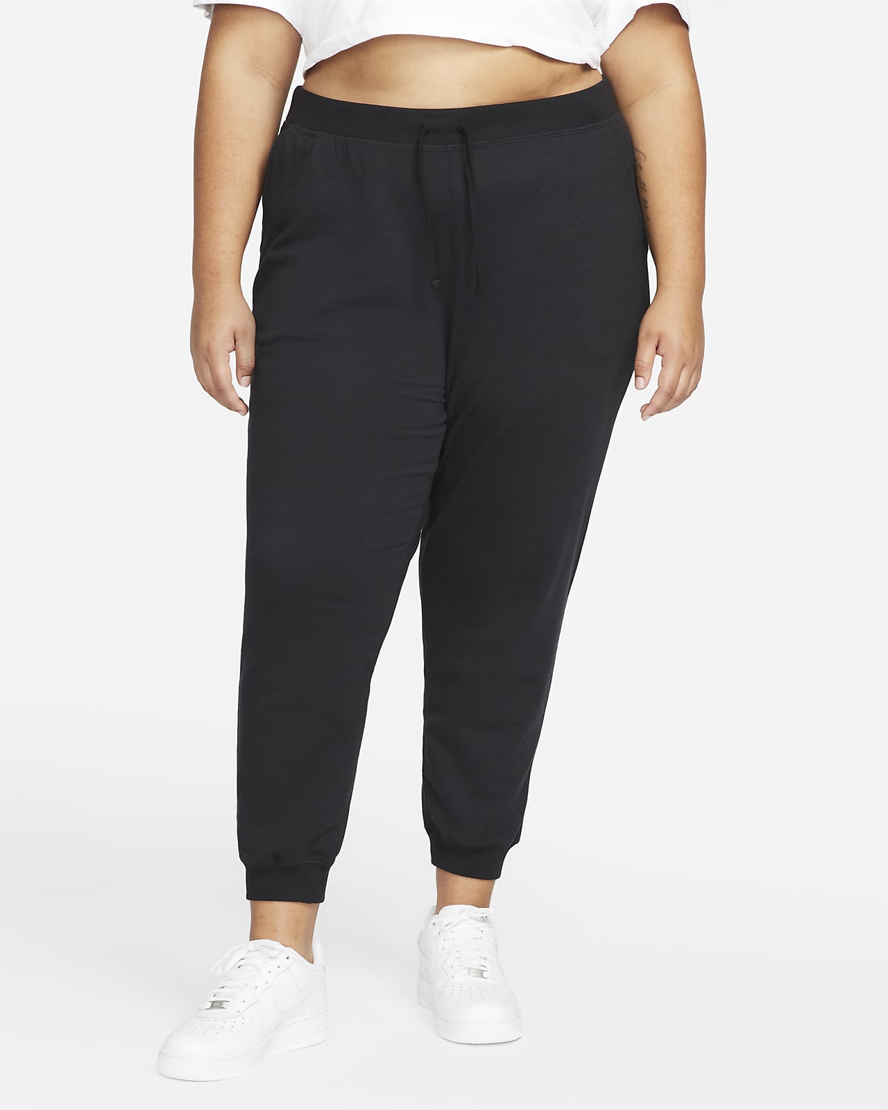 Pantalones de entrenamiento tejido Fleece 7/8 mujer Nike Yoga (talla grande) Nike Yoga Luxe. Nike.com