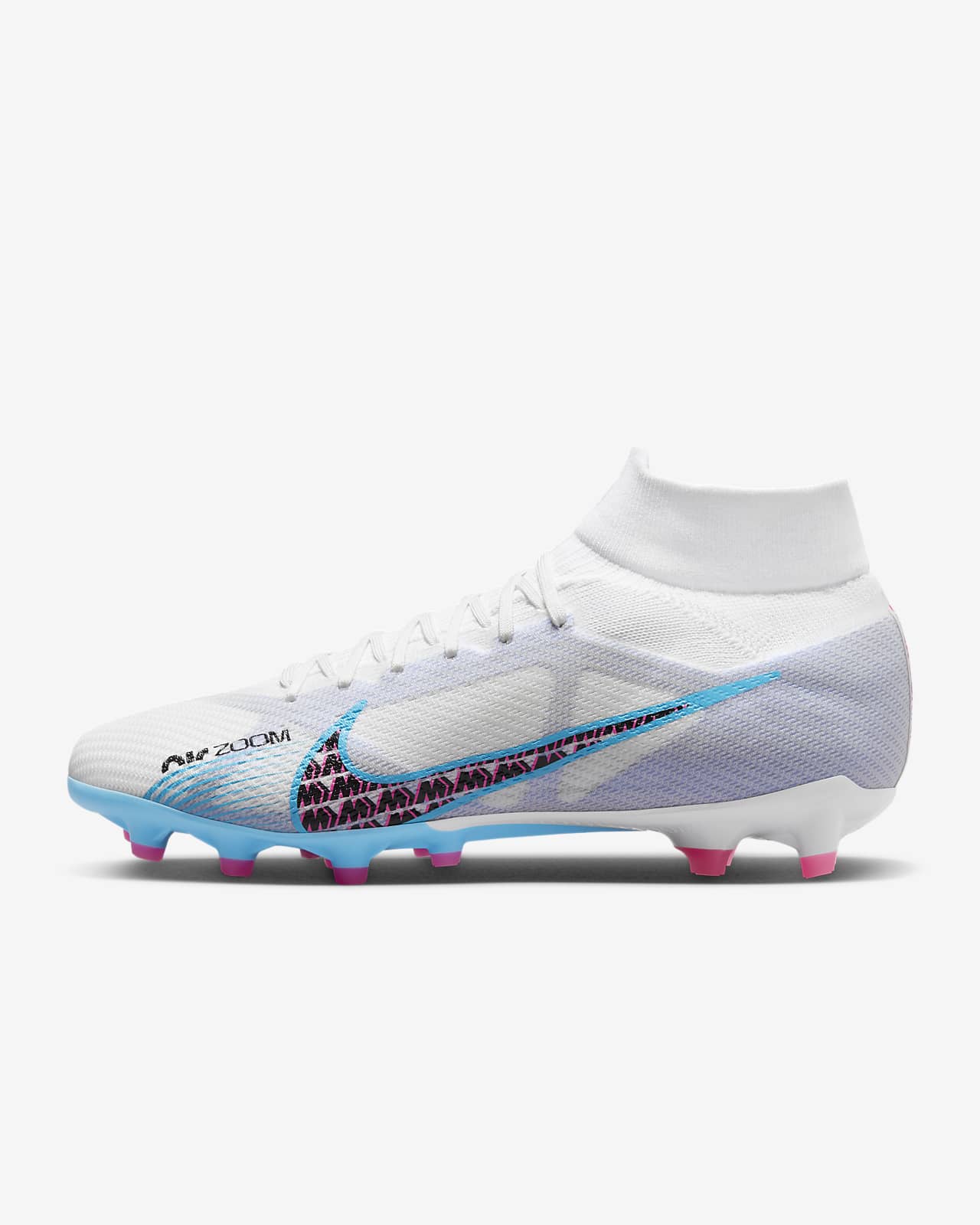 Nike Zoom Mercurial Superfly 9 Pro AG-Pro Artificial-Grass Football Cleats. Nike