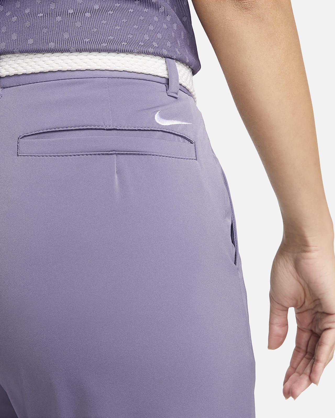 Nike Golf Womens Modern Rise Golf Pants White Size 18 Dri-FIT 508278-100
