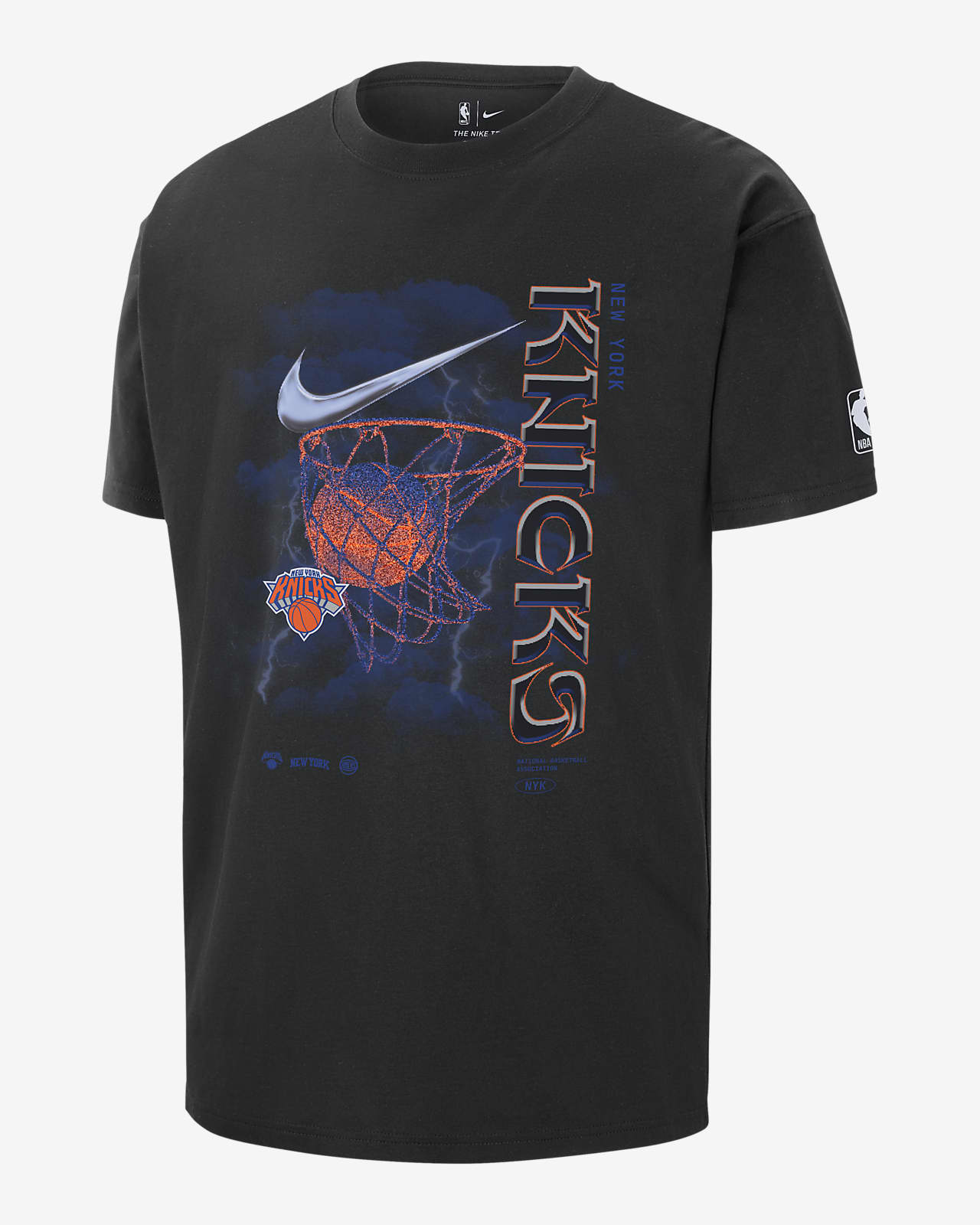 New York Knicks Courtside Max90 Men's Nike NBA T-Shirt