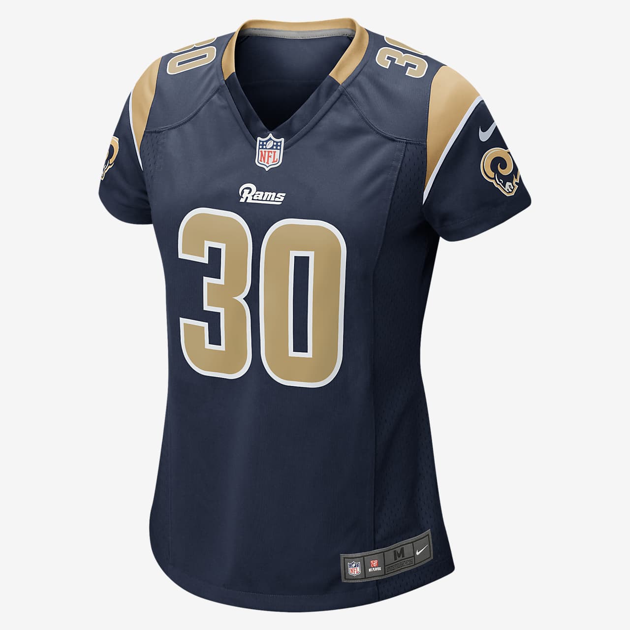 NFL Los Angeles Rams (Todd Gurley II) Women's American Football Home Game Jersey