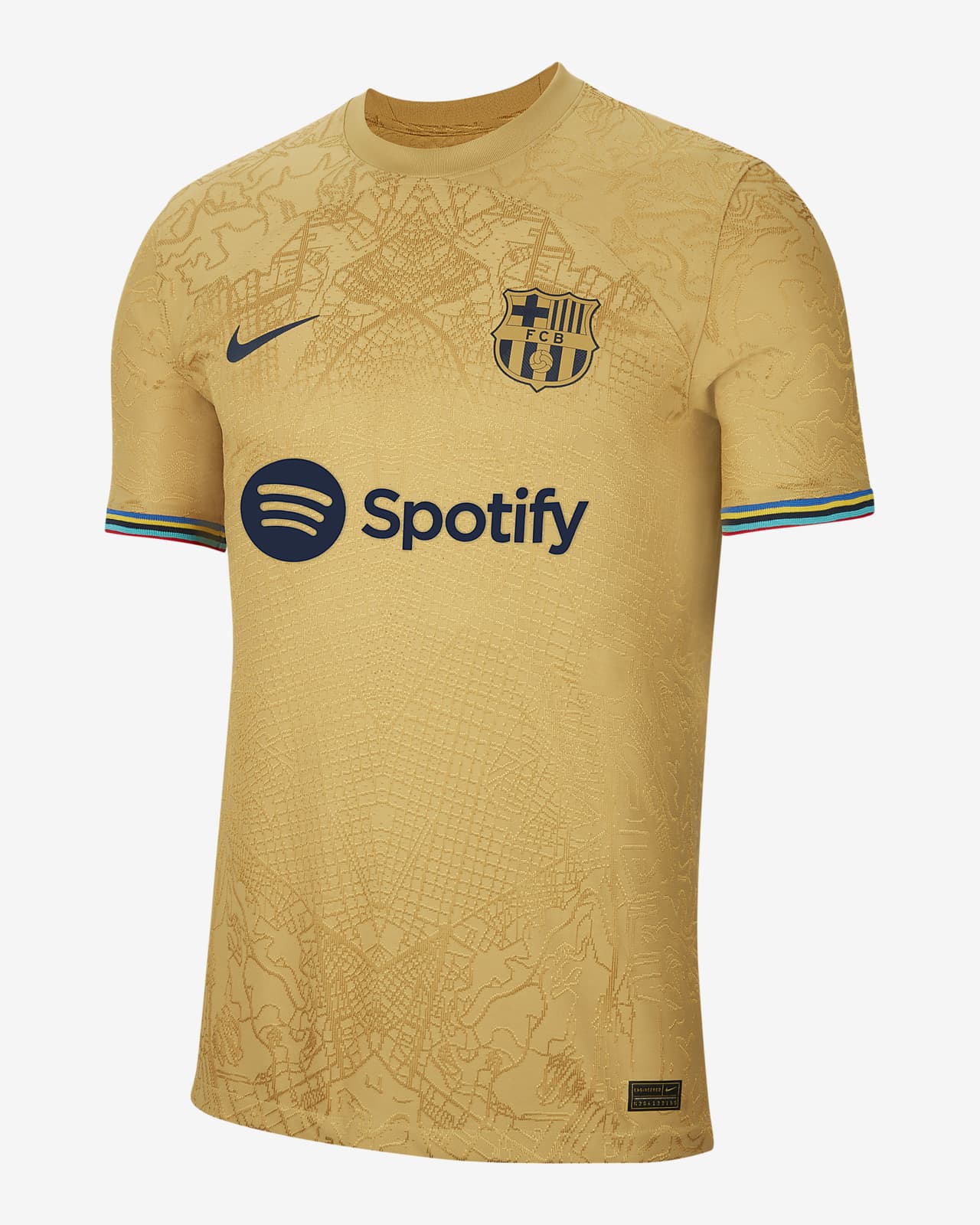 Camisola de futebol Nike Dri-FIT ADV do equipamento alternativo Match FC Barcelona 2022/23 para homem