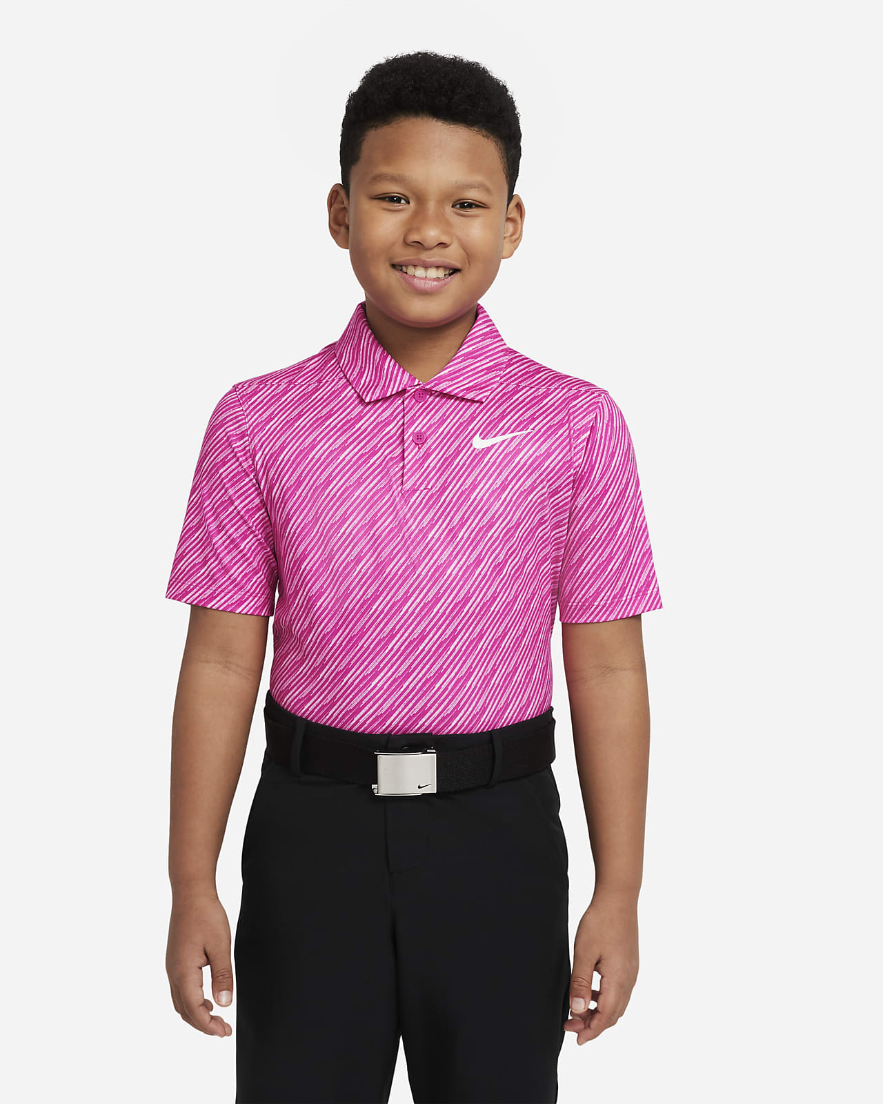 Anuncio trono hacer los deberes Polo de golf con estampado para niño talla grande Nike Dri-FIT Victory. Nike .com