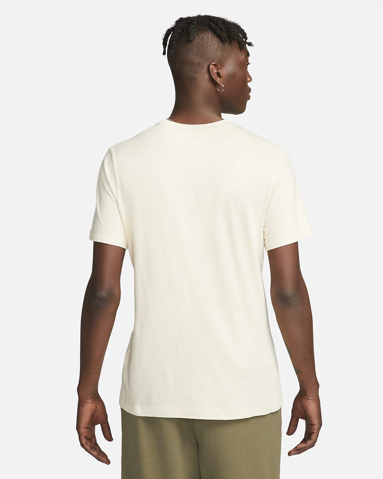 T-Shirt. Club Sportswear Men\'s Nike Washed-Dye